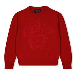 Versace Medusa Knit Jumper Boys