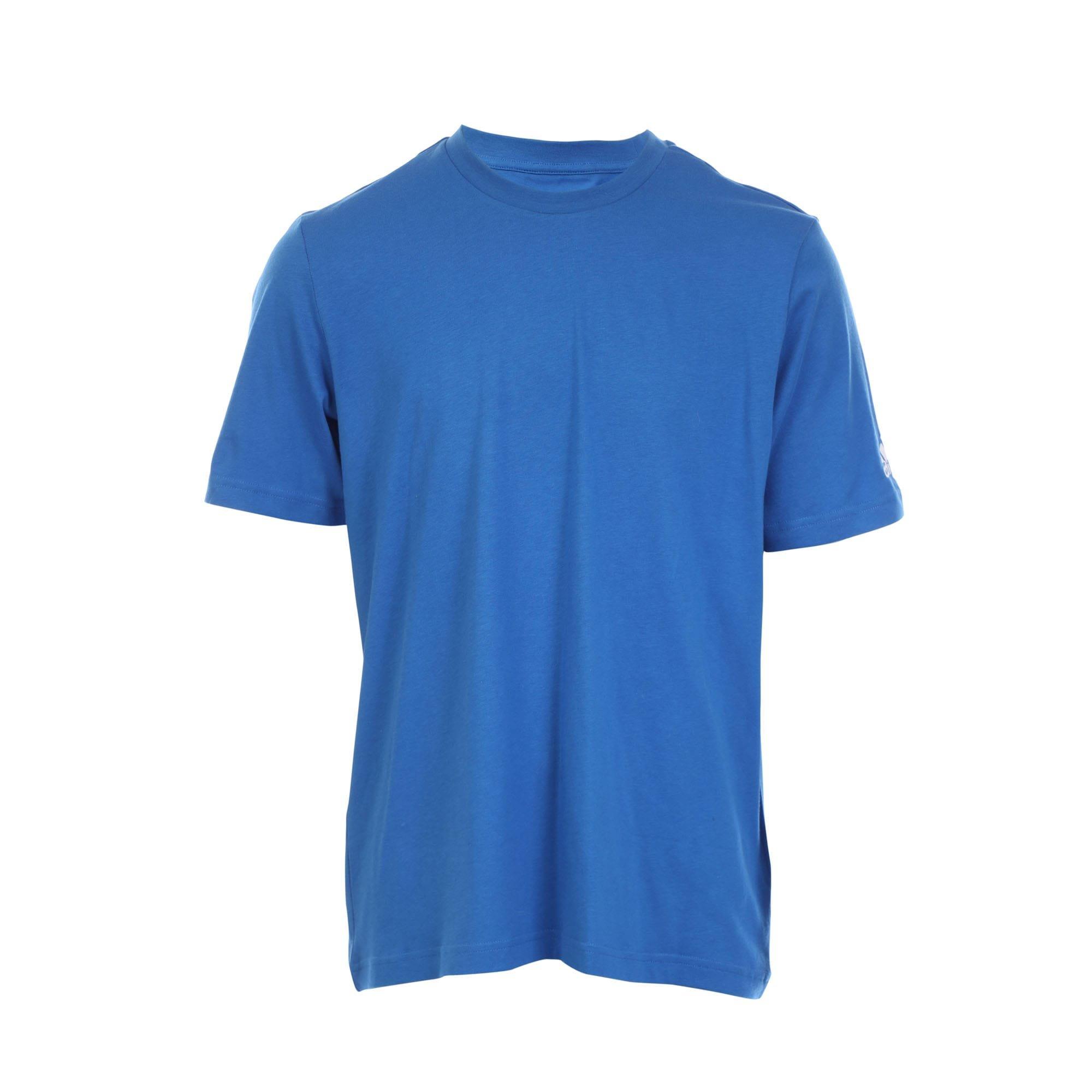 Blue - adidas - BOS Blank Tee - 1