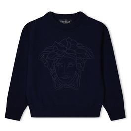 Versace Medusa Knit Jumper Boys