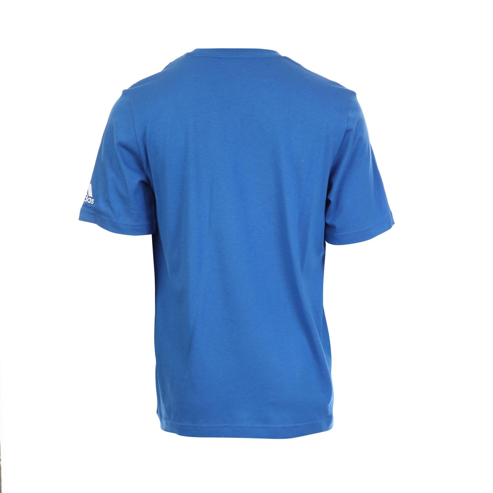 Blau - adidas - BOS Blank Tee - 3