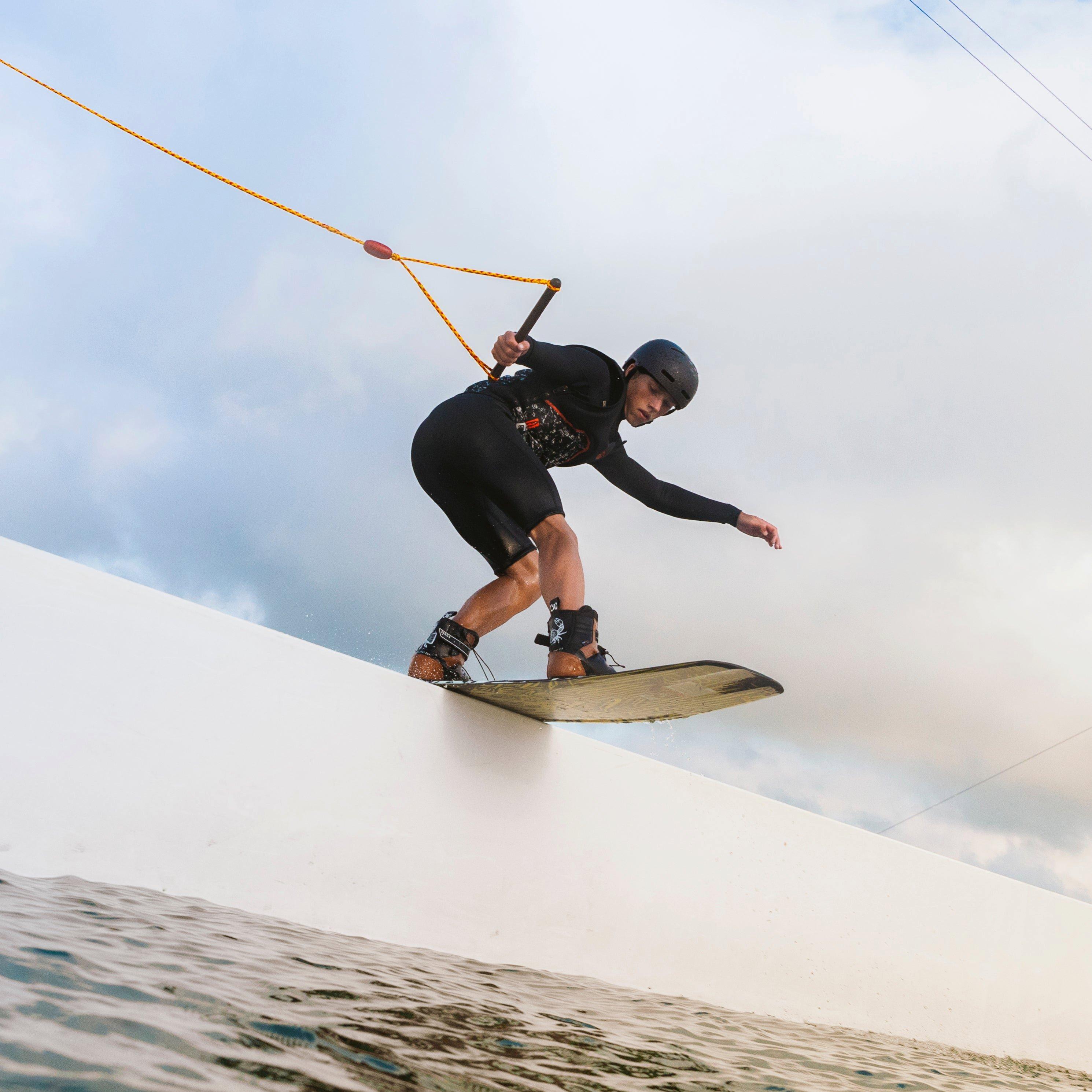 Black - Gul - MENS ECHO 3/2MM NATUR CHEST ZIP SPRING WETSUIT - 15