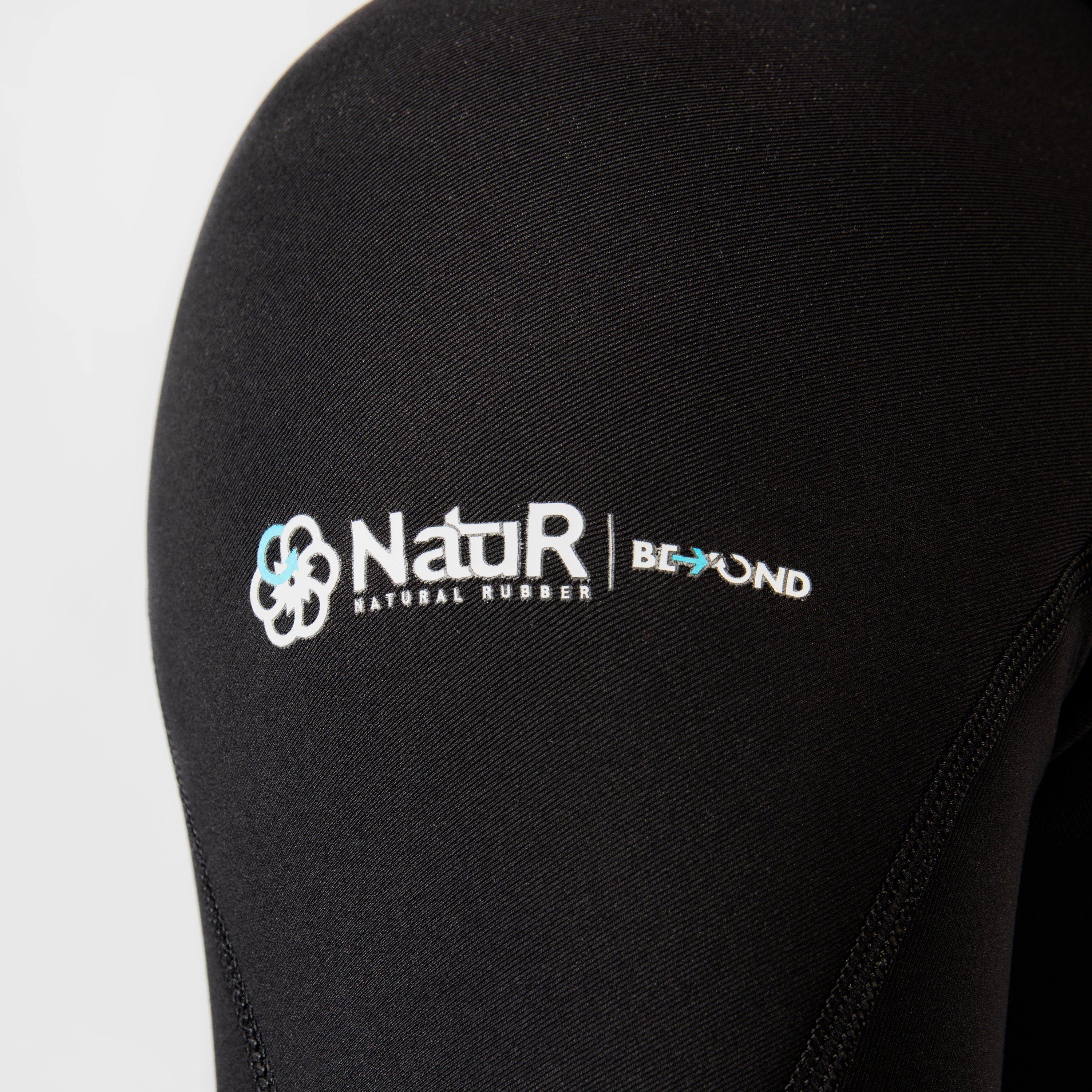 Black - Gul - MENS ECHO 3/2MM NATUR CHEST ZIP SPRING WETSUIT - 7