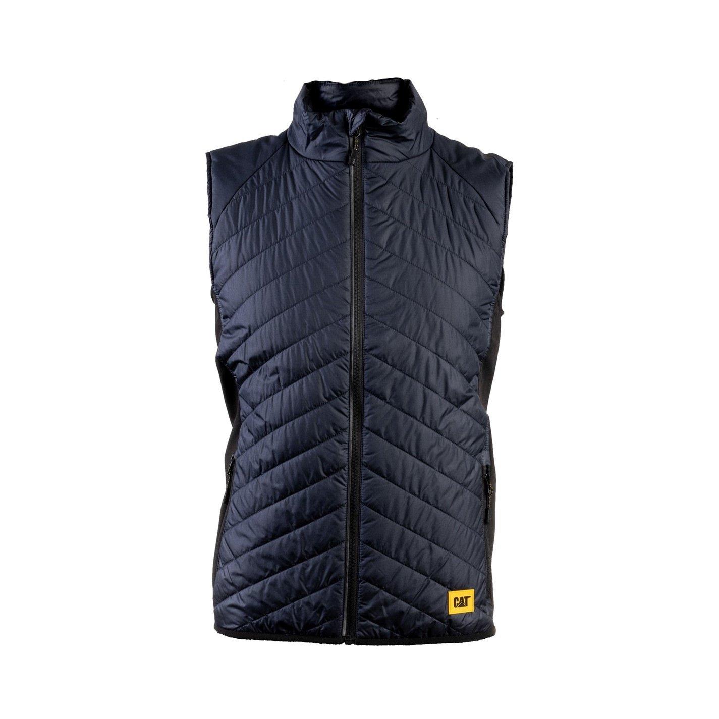 Navy - Caterpillar - Trades Hybrid Body Warmer - 1