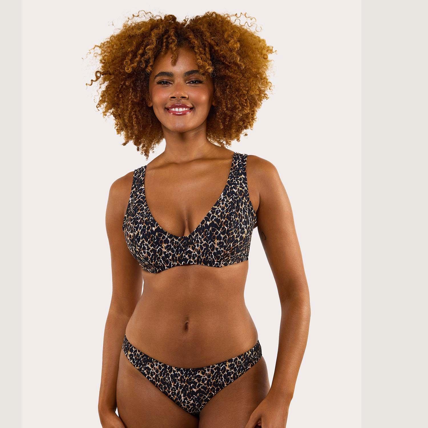 Leopard Print - Wolf and Whistle - Juliet Leopard Print Mix & Match Fuller Bust Crop - 3