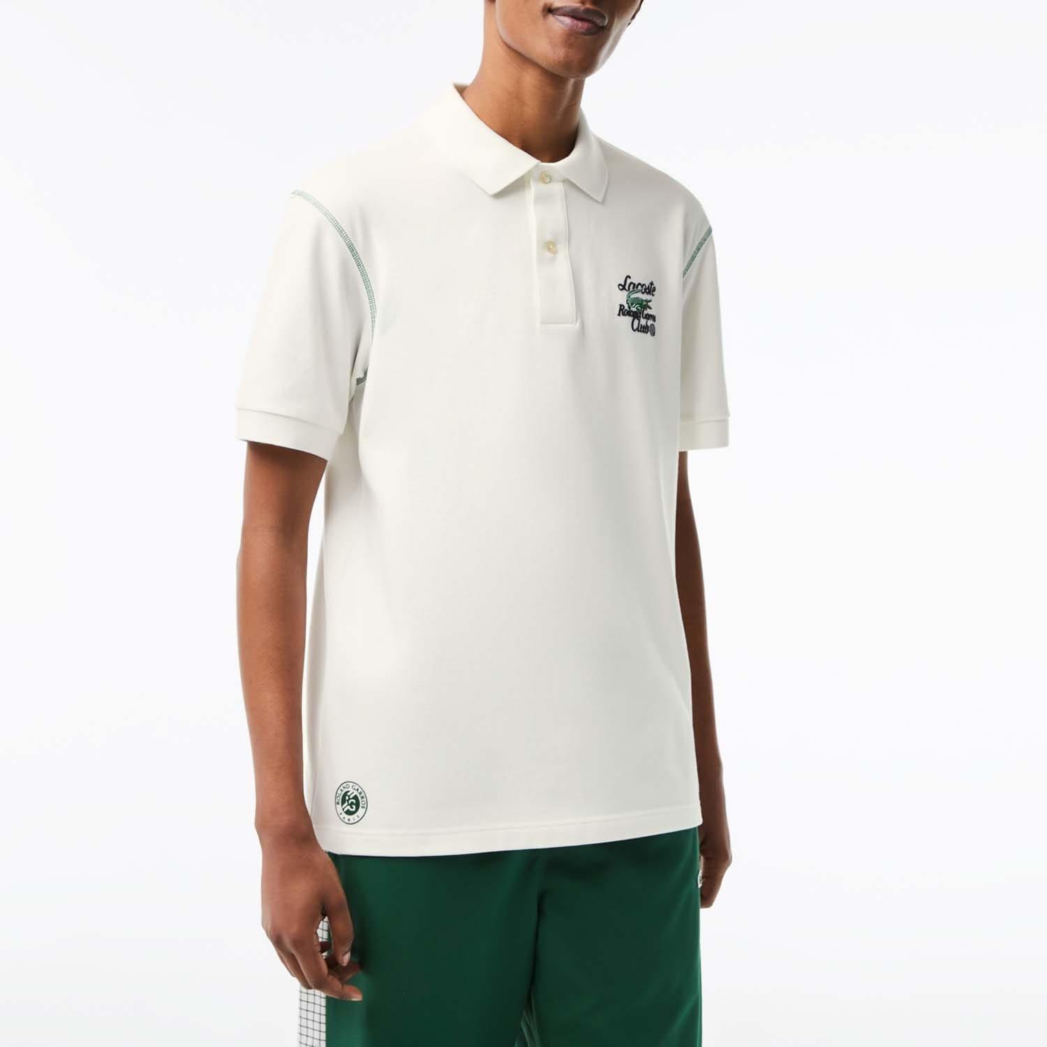 Cream - Lacoste - Roland Garros Club Polo Shirt - 1