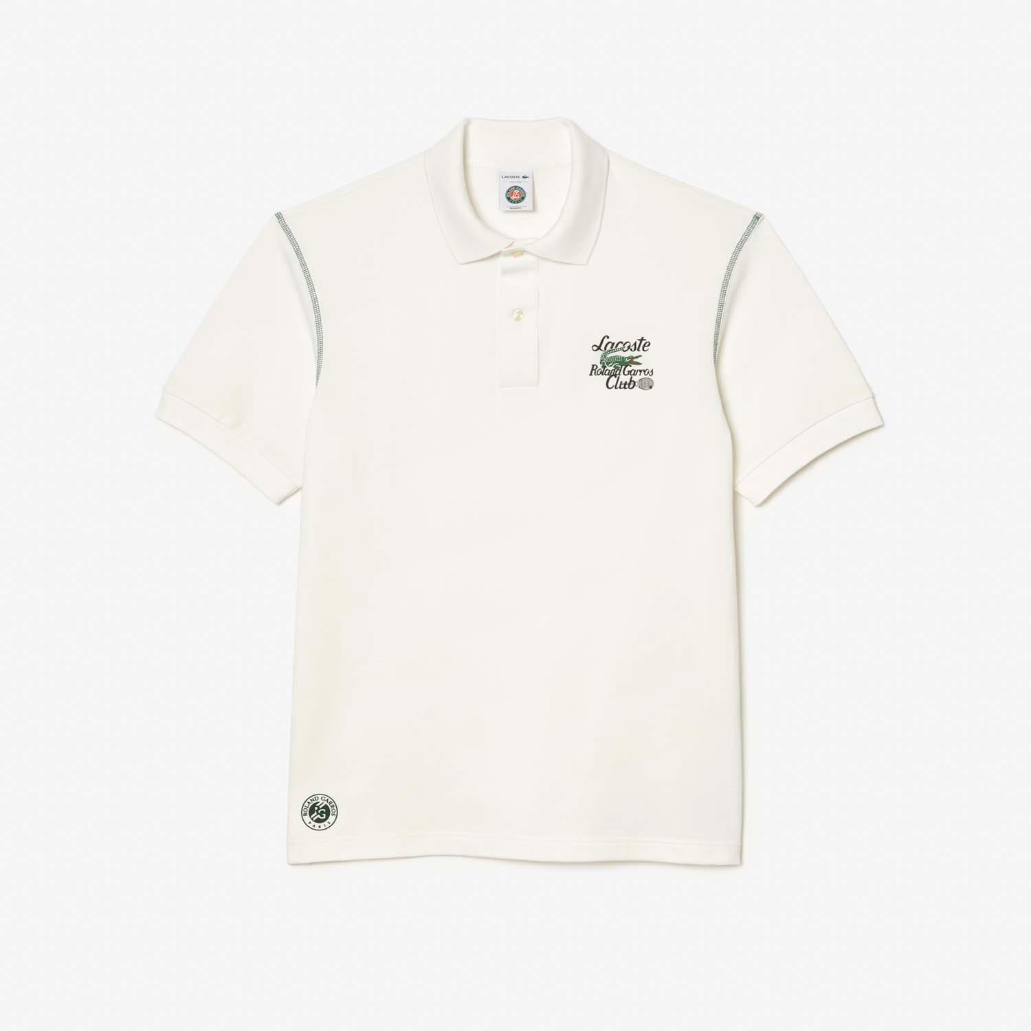 Cream - Lacoste - Roland Garros Club Polo Shirt - 3