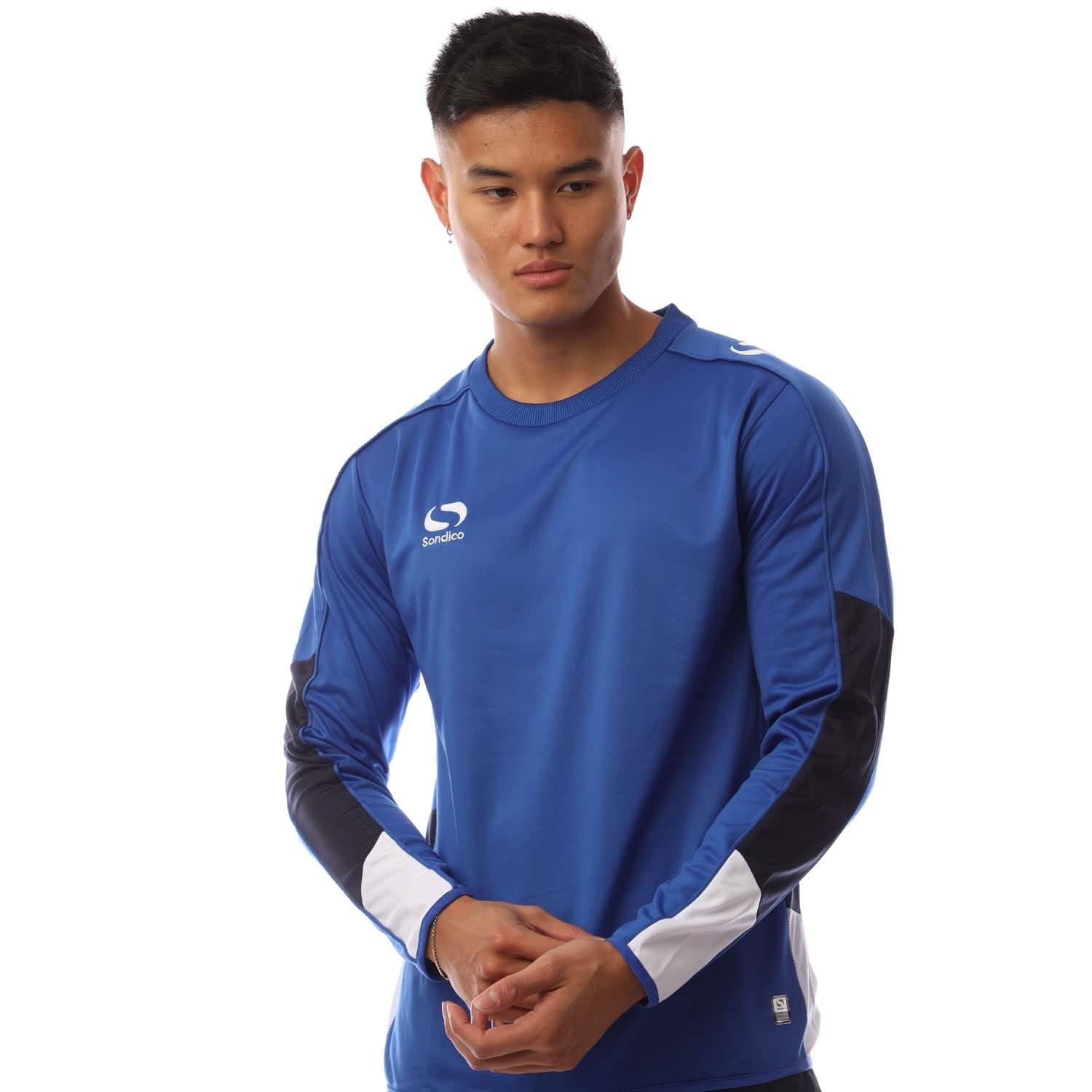 Blue - Sondico - Venata Long Sleeve Jersey - 2