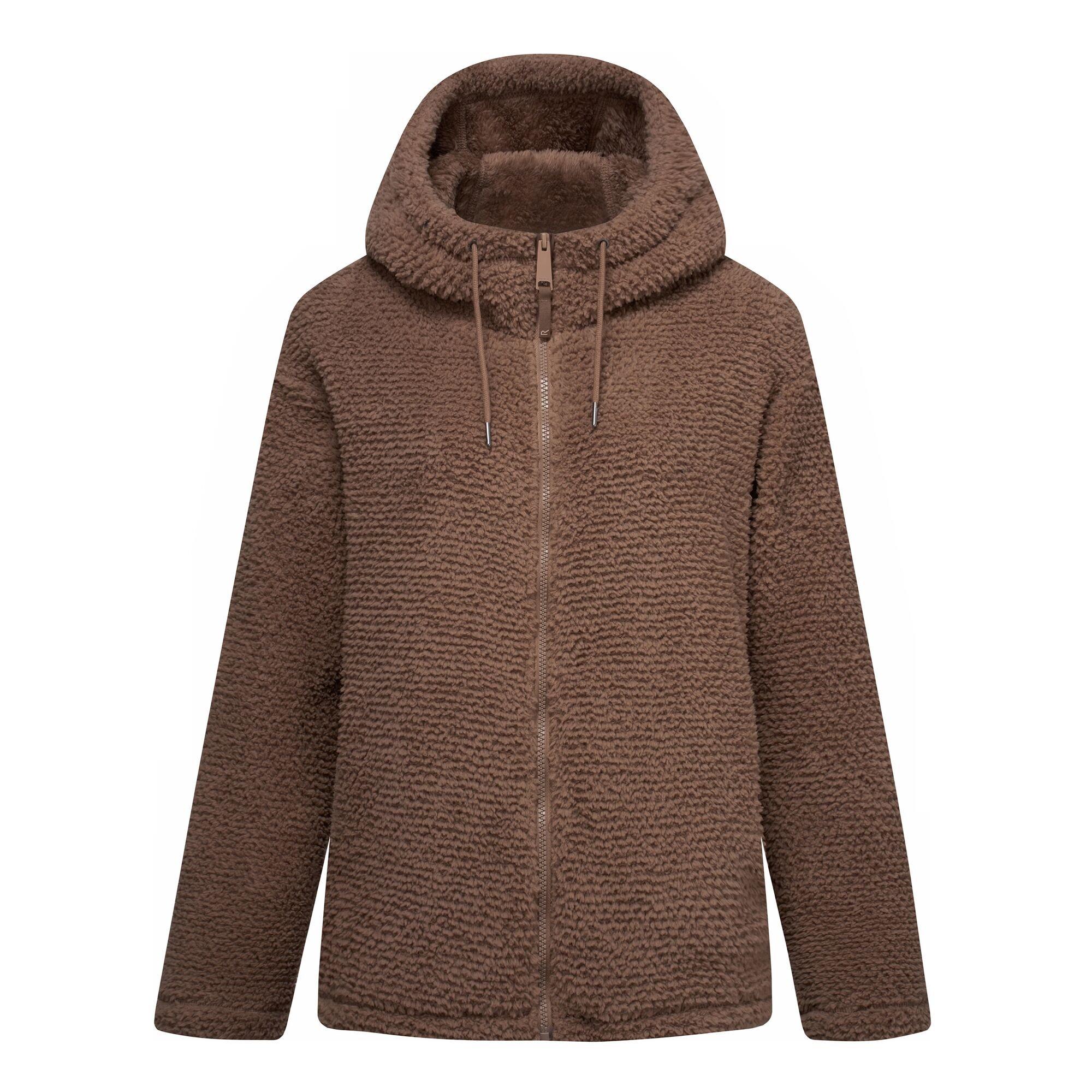 Mocha - Regatta - Womens Evelina Hooded Fleece - 7