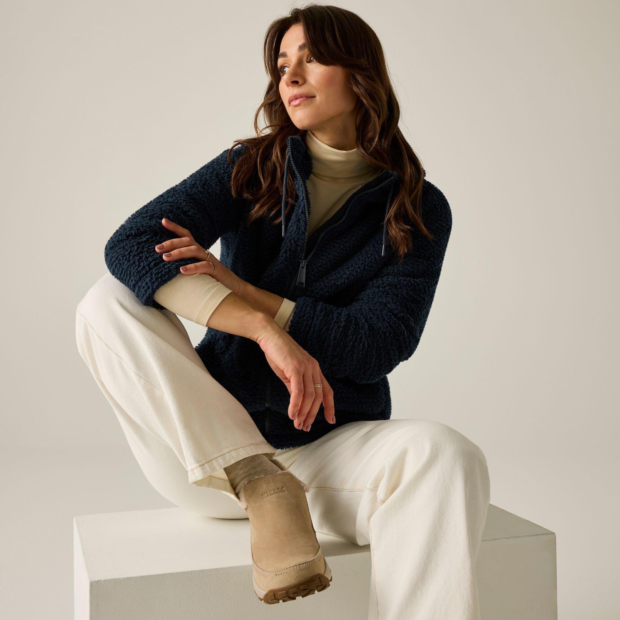 Womens Evelina Hooded Fleece