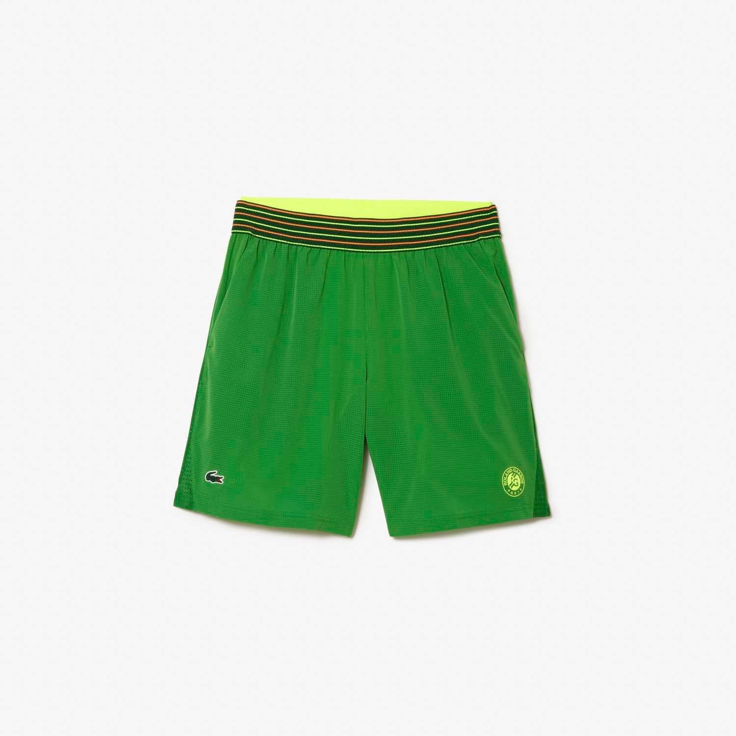 Green - Lacoste - Roland Garros Edition Lined Shorts - 3