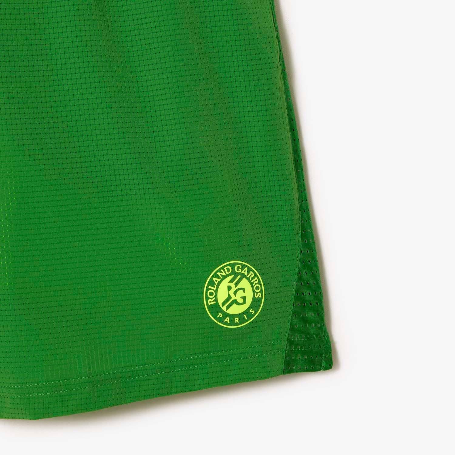 Green - Lacoste - Roland Garros Edition Lined Shorts - 6