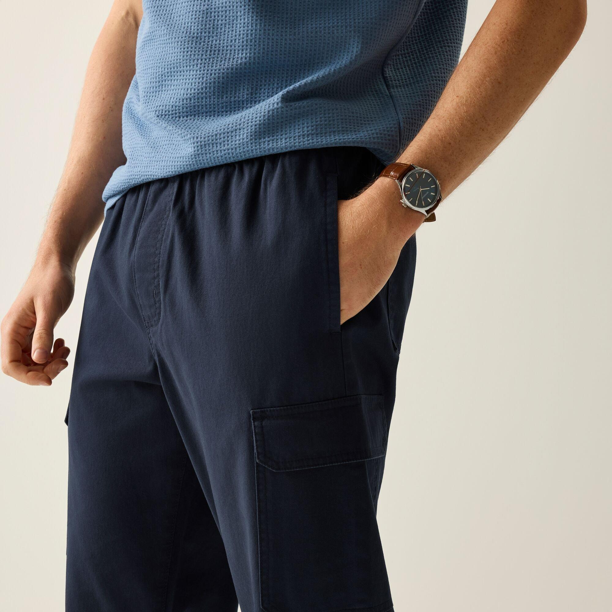 Navy - Regatta - Mens Anakena Trousers - 4