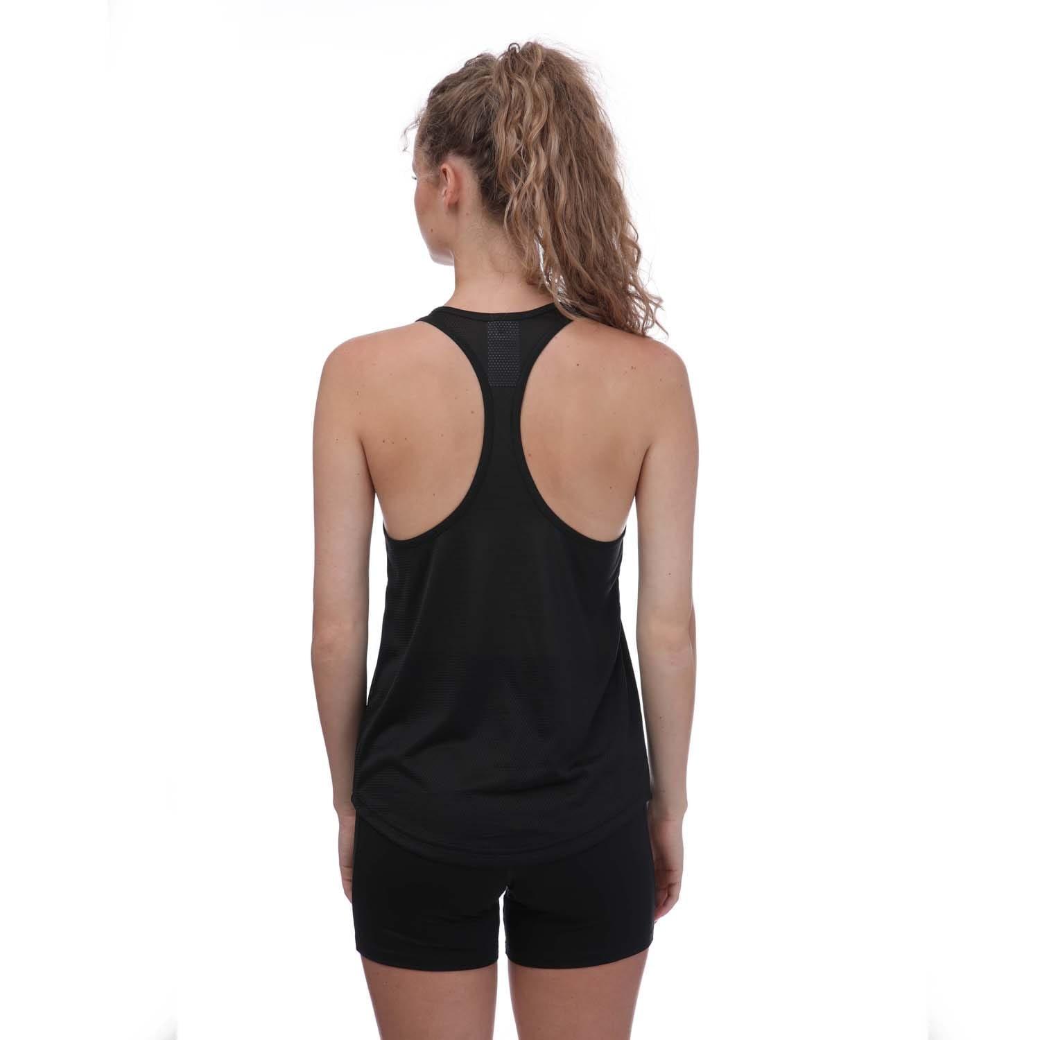 Black - Reebok - Workout Ready Mesh Back Tank - 4