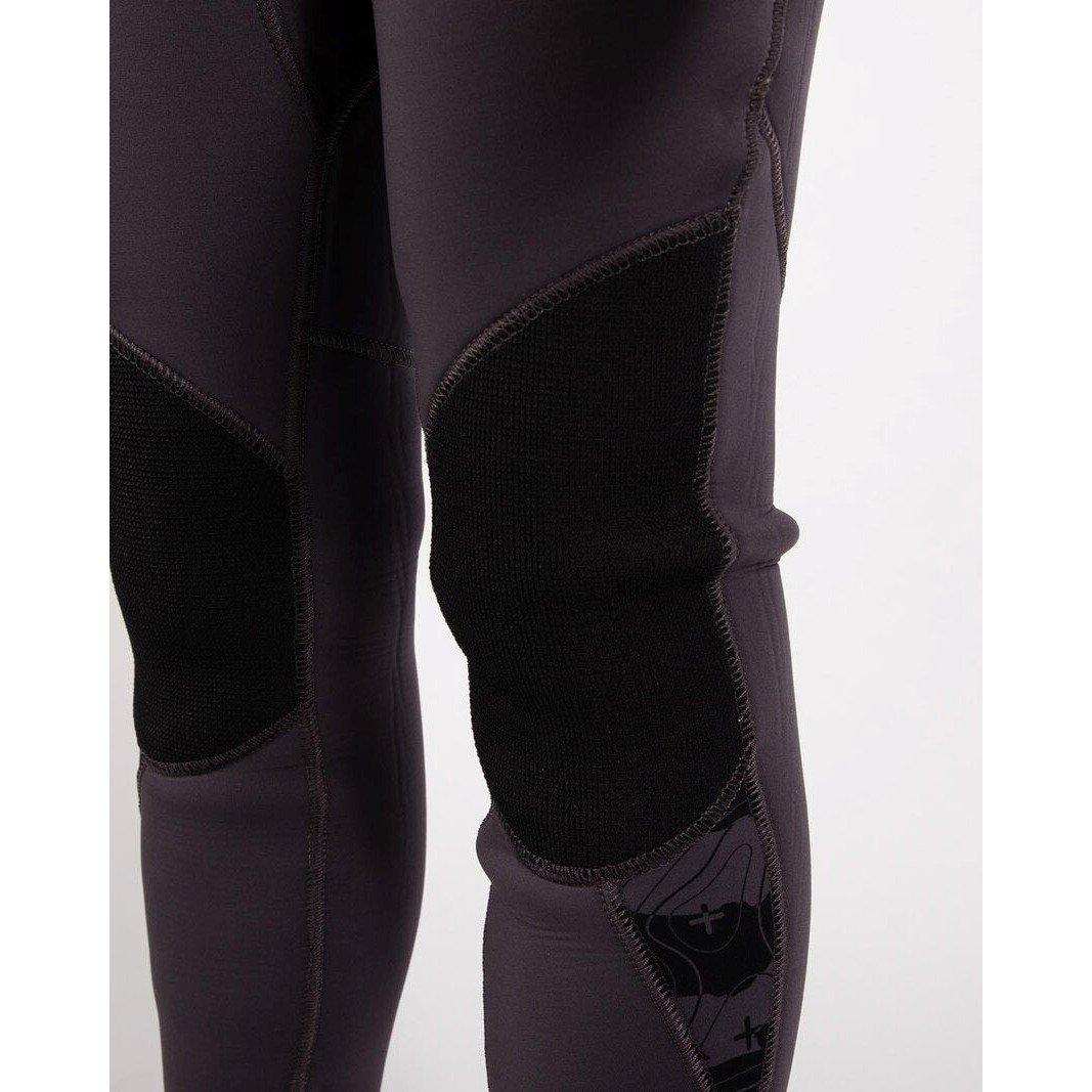 Charcoal/Contou - Gul - RESPONSE 5/3MM BLINDSTITCHED JUNIOR FULL WETSUIT - 5