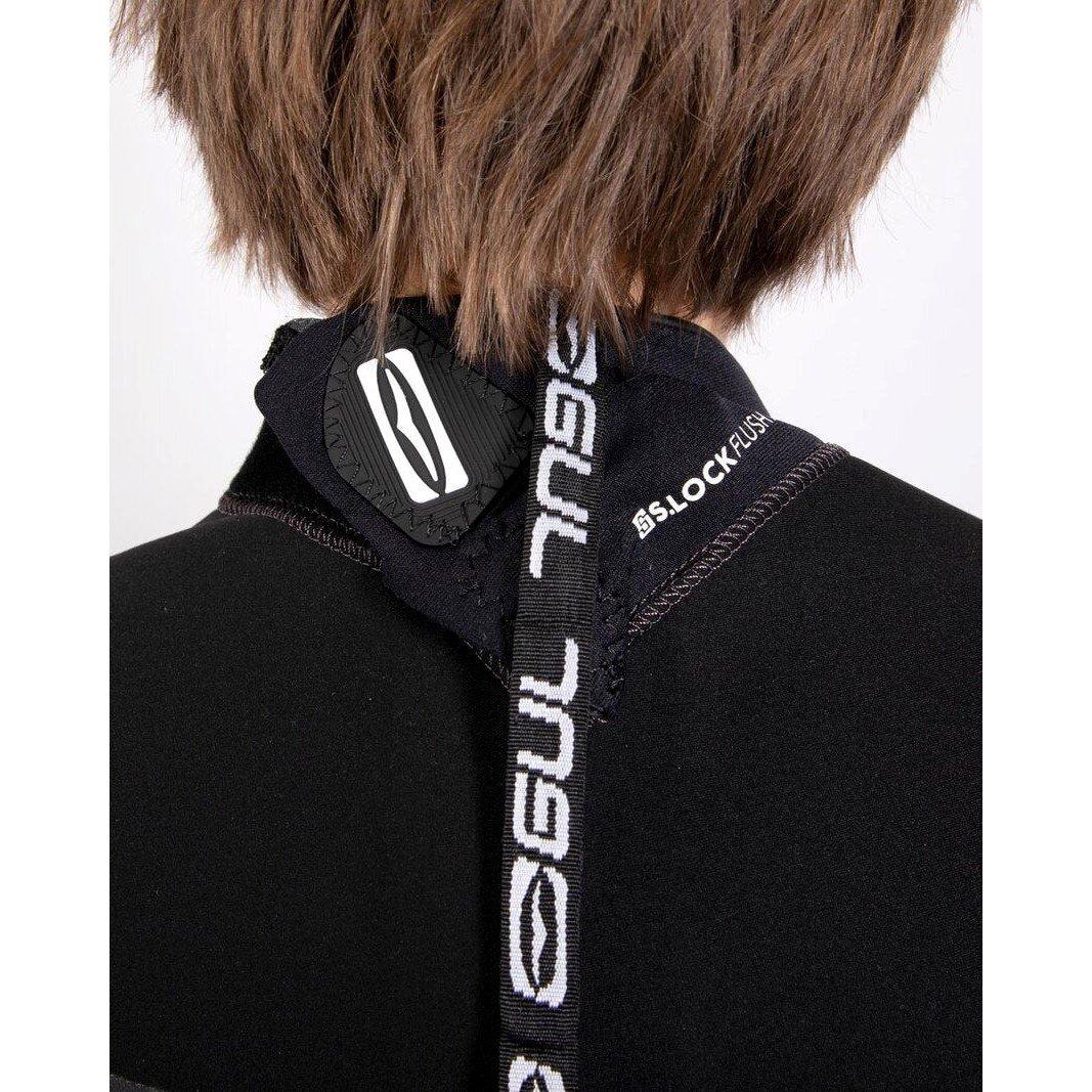 Charcoal/Contou - Gul - RESPONSE 5/3MM BLINDSTITCHED JUNIOR FULL WETSUIT - 7