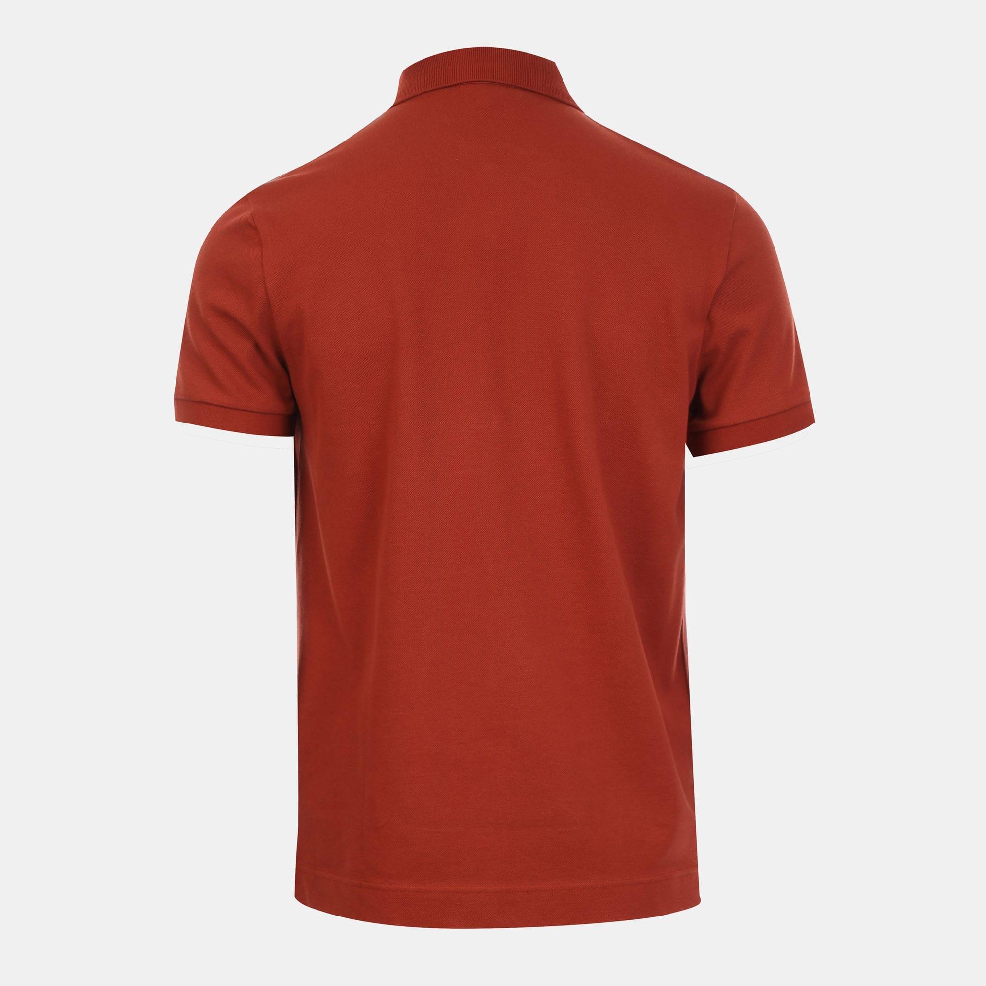 Red - Lacoste - Regular Fit Paris Stretch Piqu¿ Polo Shirt - 2