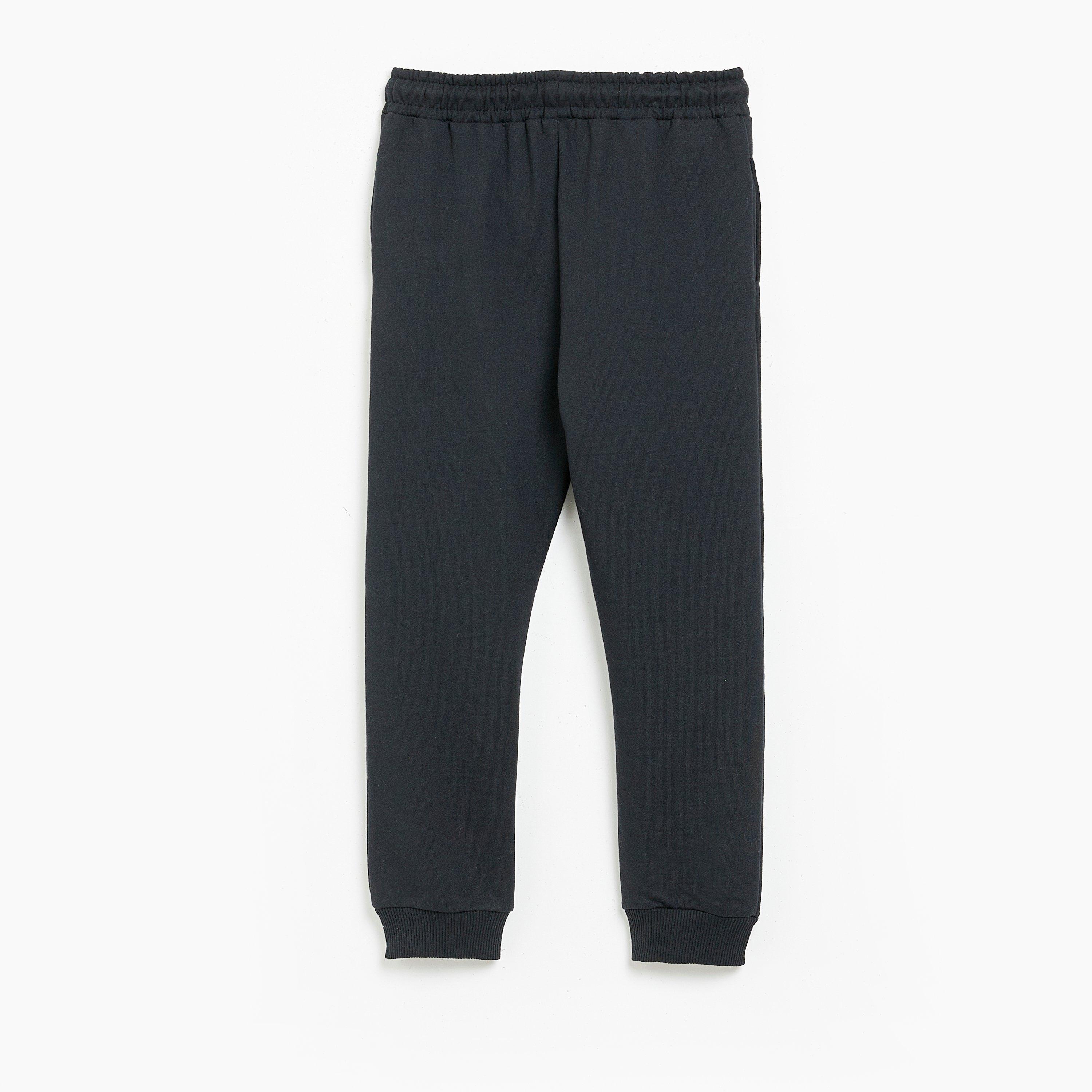Zwart - Studio - Kids' Be You Black Slim Fit Joggers - 5