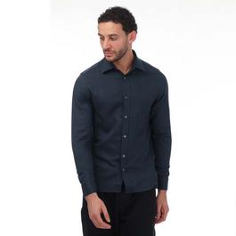 Ted Baker Crotone Long Sleeve Herringbone Shirt