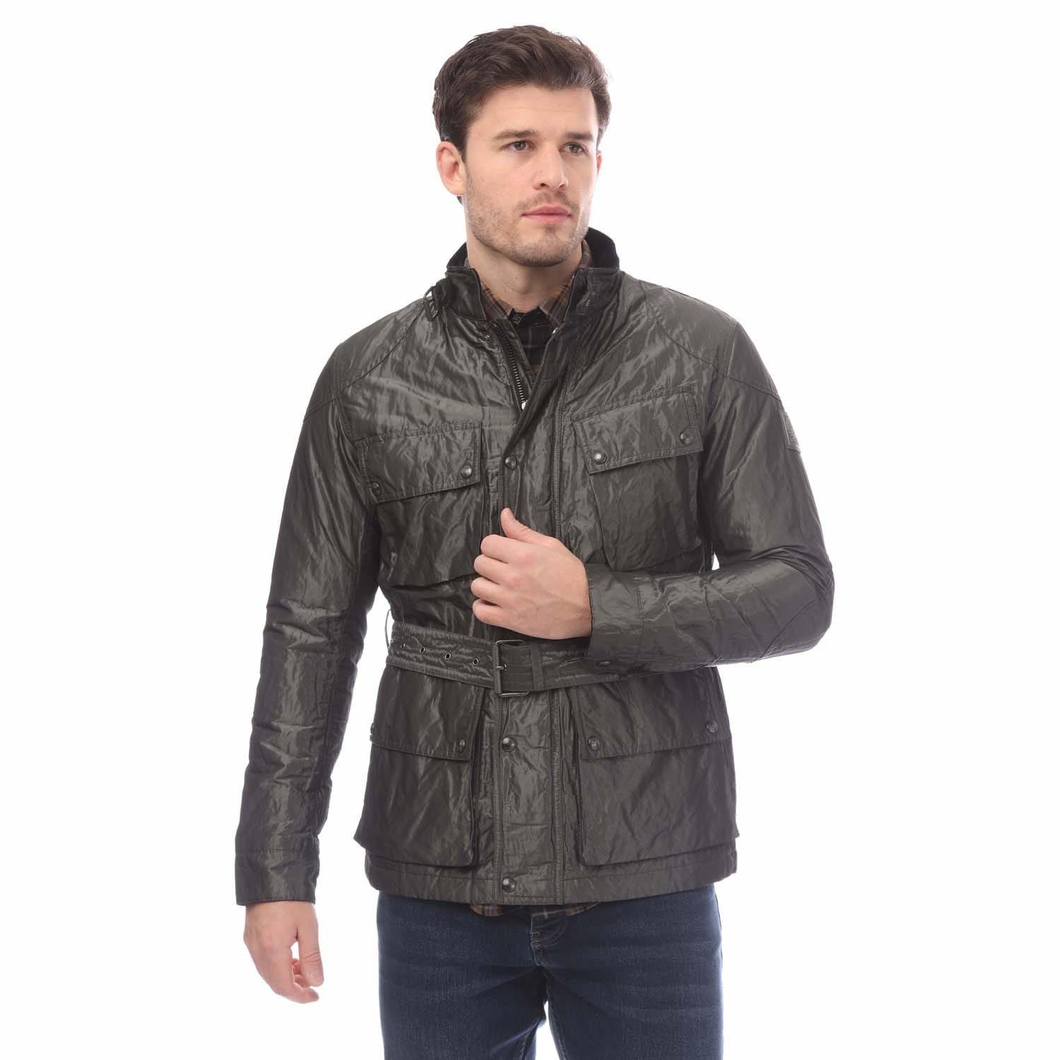 Grey - Belstaff - Technical Shell Trialmaster Concept Jacket - 1