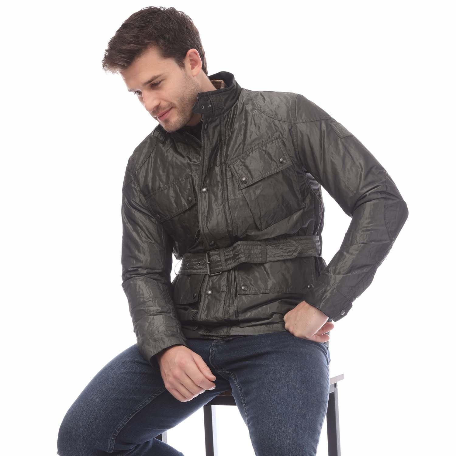 Grey - Belstaff - Technical Shell Trialmaster Concept Jacket - 4