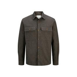Jack and Jones Raymond Melange Long Sleeve Shirt