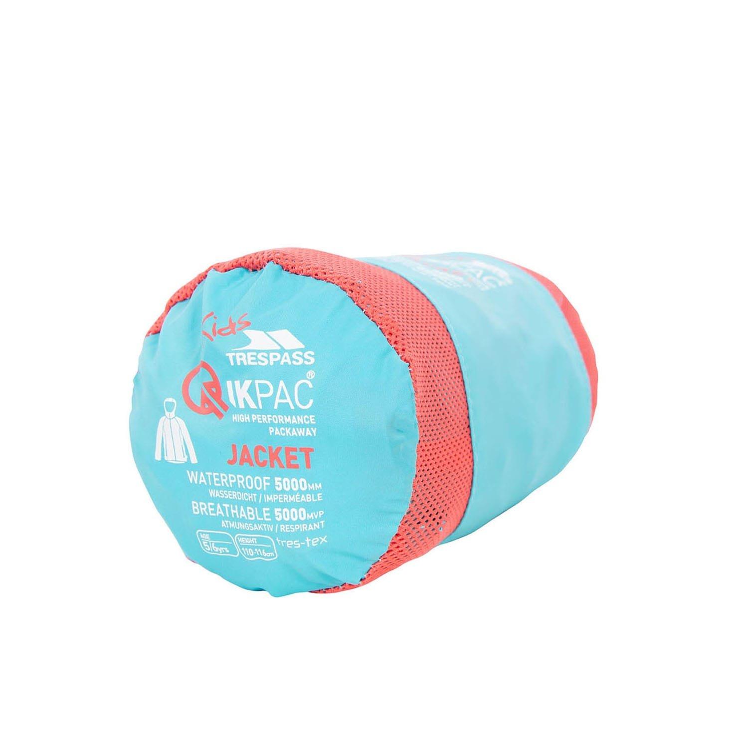 Aqua - Trespass - Qikpac Packaway Jacket - 3