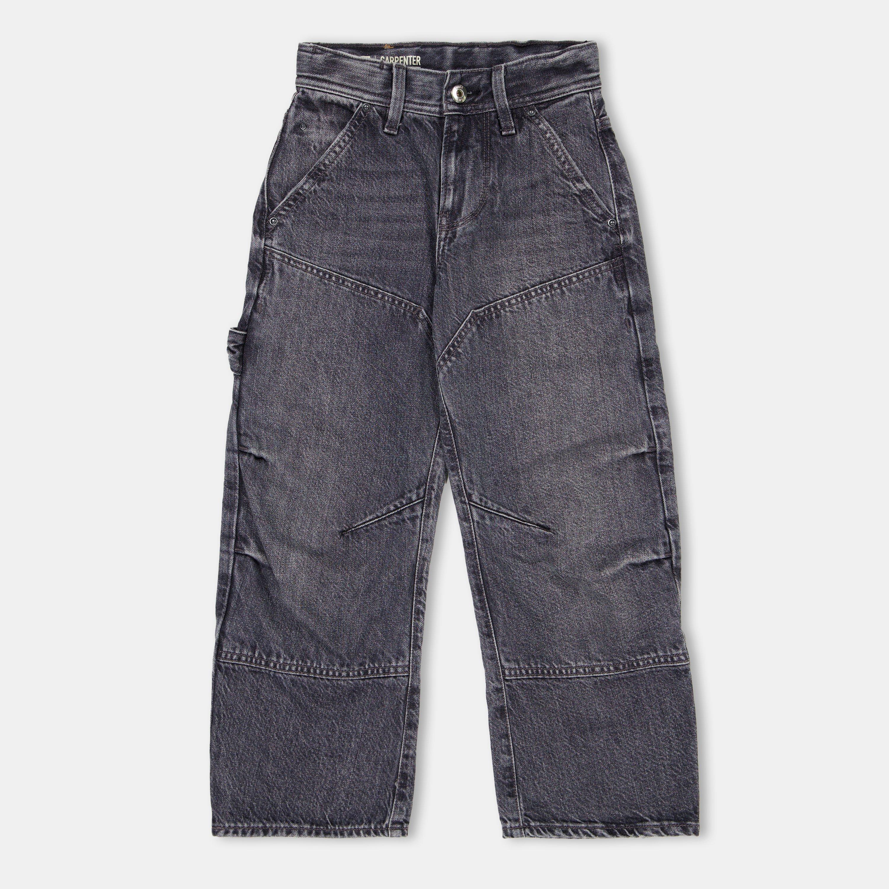 G Star Boys Kids' Carpenter Wide Leg Jeans - Dark - 8Y