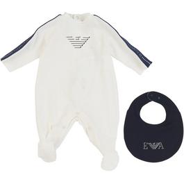 Emporio Armani All In One Bodysuit And Bib