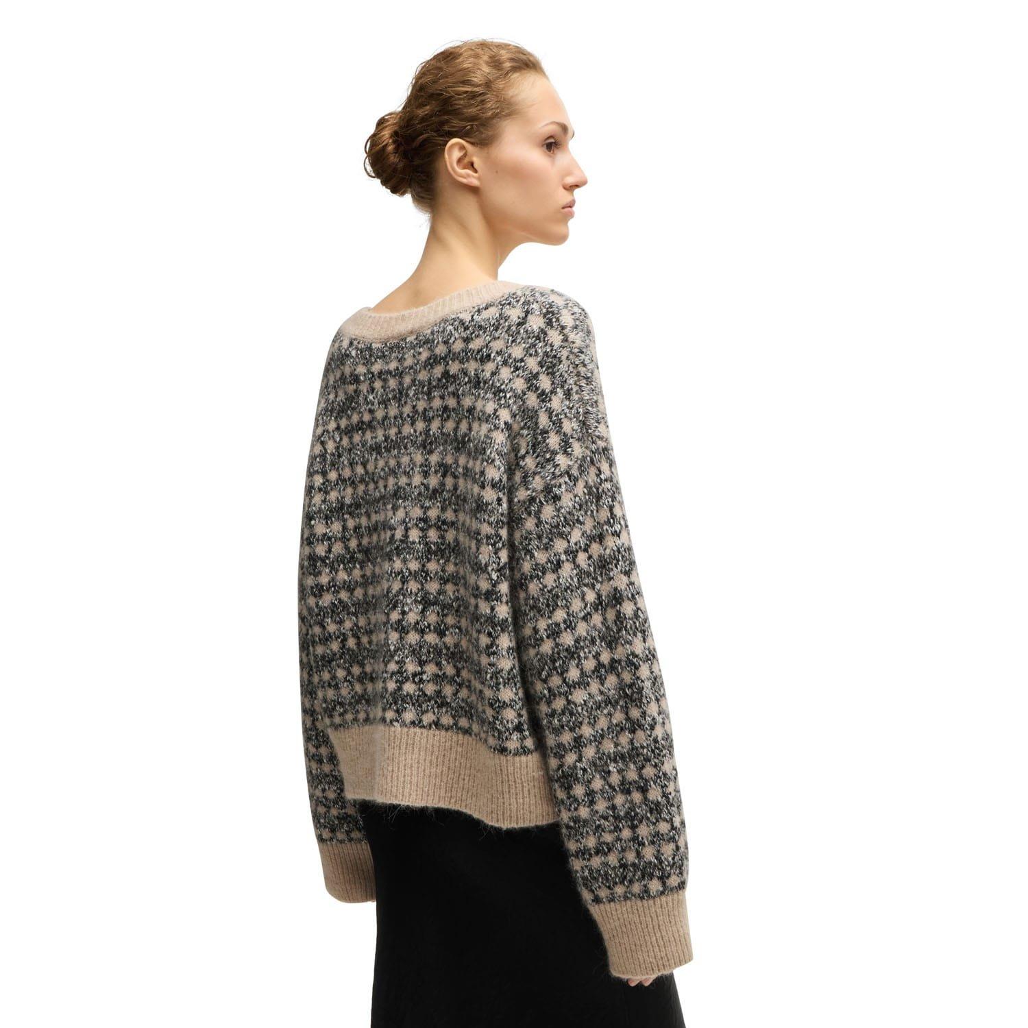 Beige - Boss - Fernade Jacquard-Knit Sweater - 2