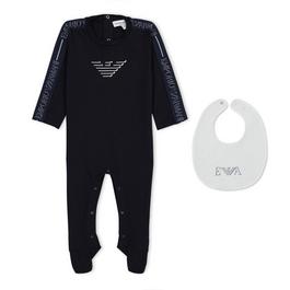 Emporio Armani All In One Bodysuit And Bib