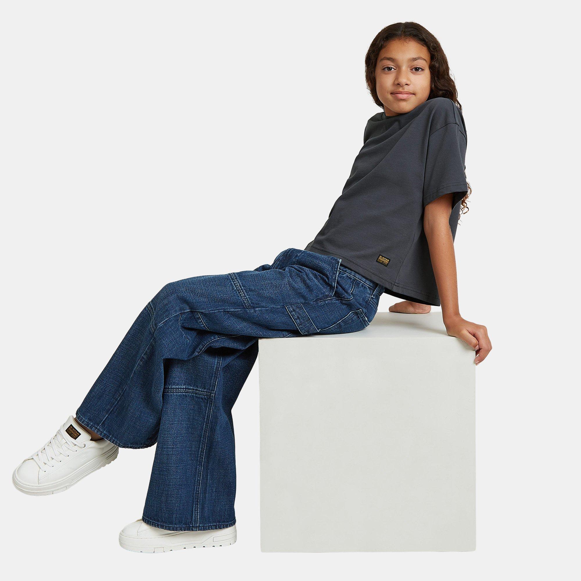 Mittel - G Star - Kids' Wide Leg Jeans - 4