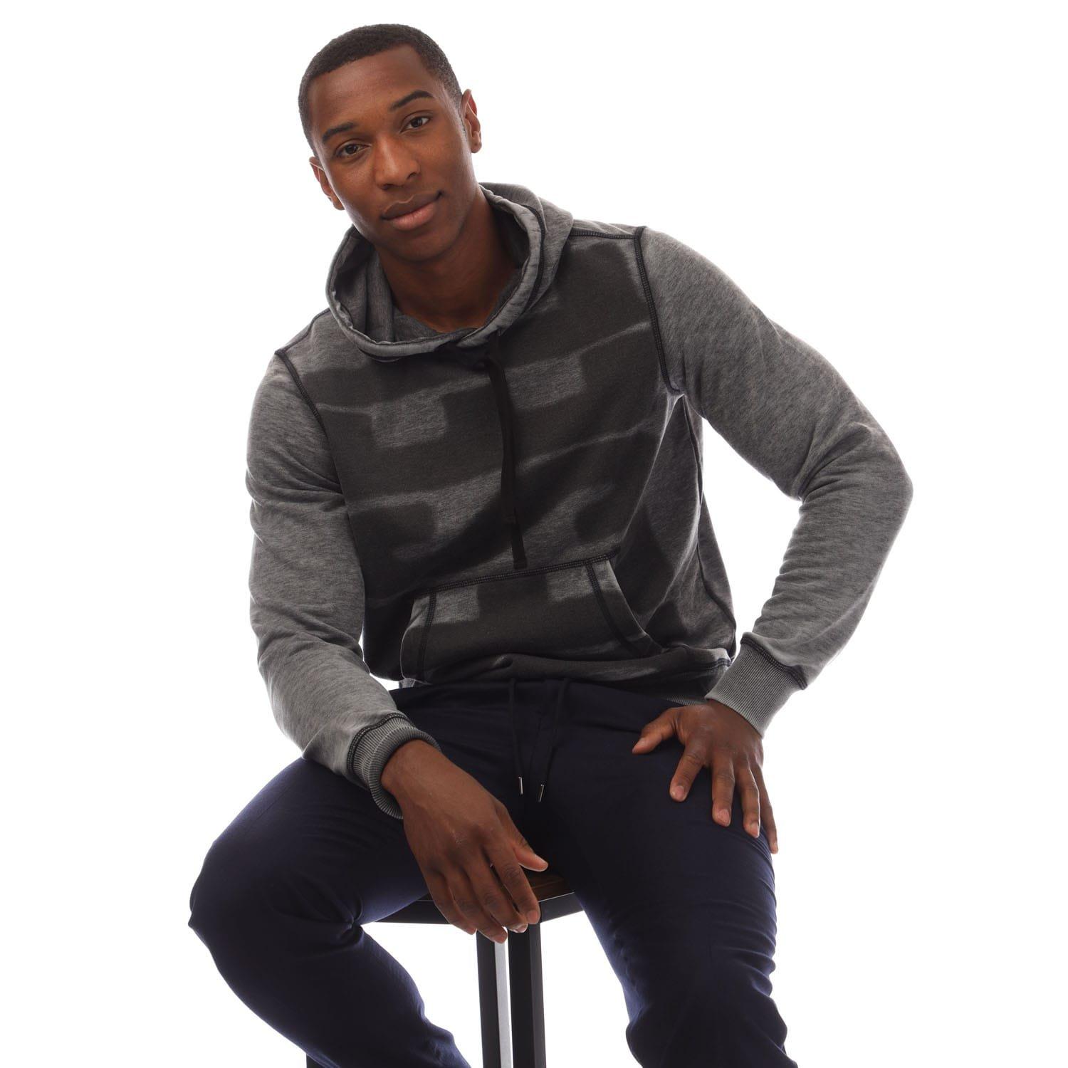 Black - Diesel - S-Ginn-Hood-L1 Hoodie - 4