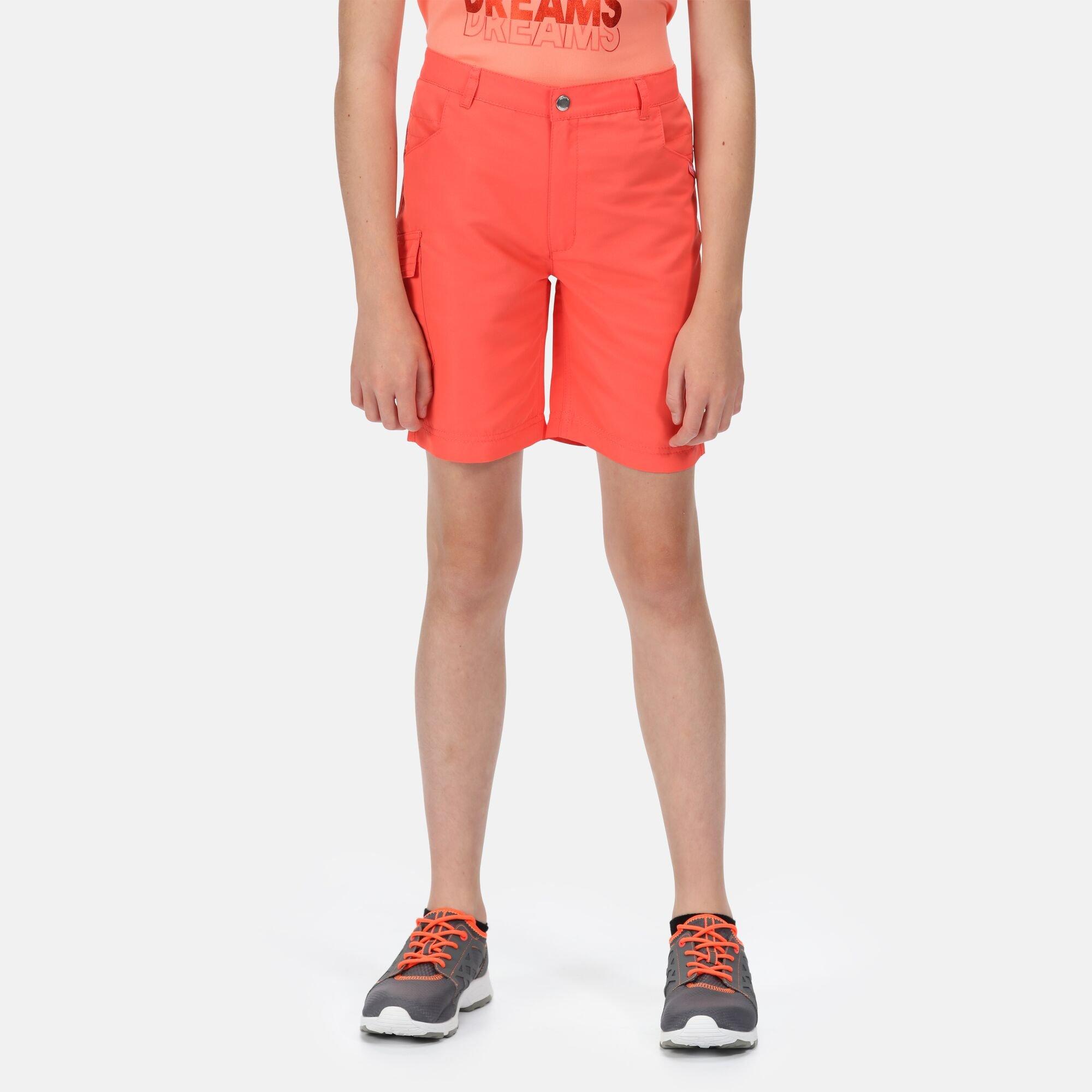 Regatta  Kids Sorcer Shorts Ii - Neon Peach - C5-C6