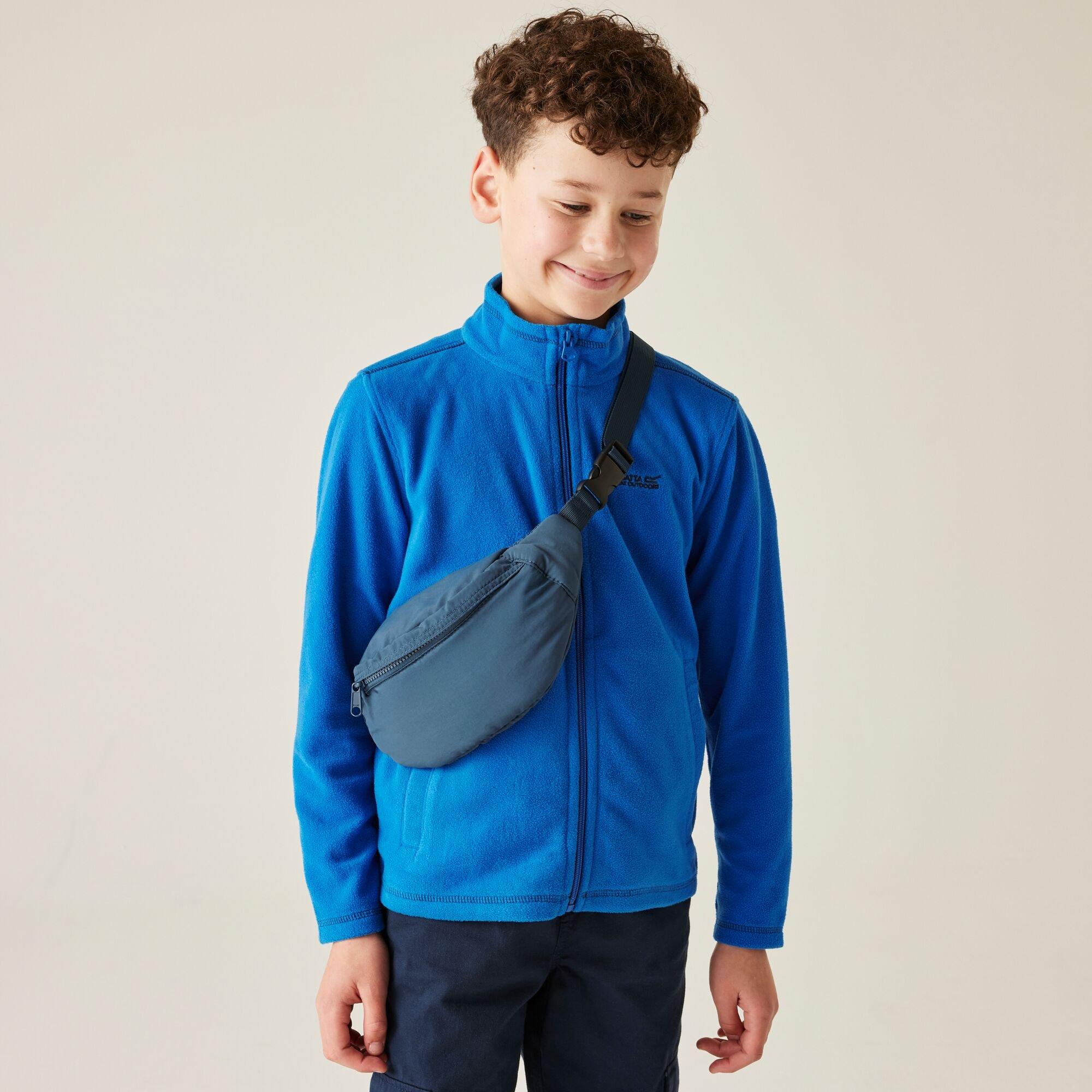 Regatta  Kids King Ii Lightweight Full Zip Fleece - Oxfdblu/Navy - 5-6yrs