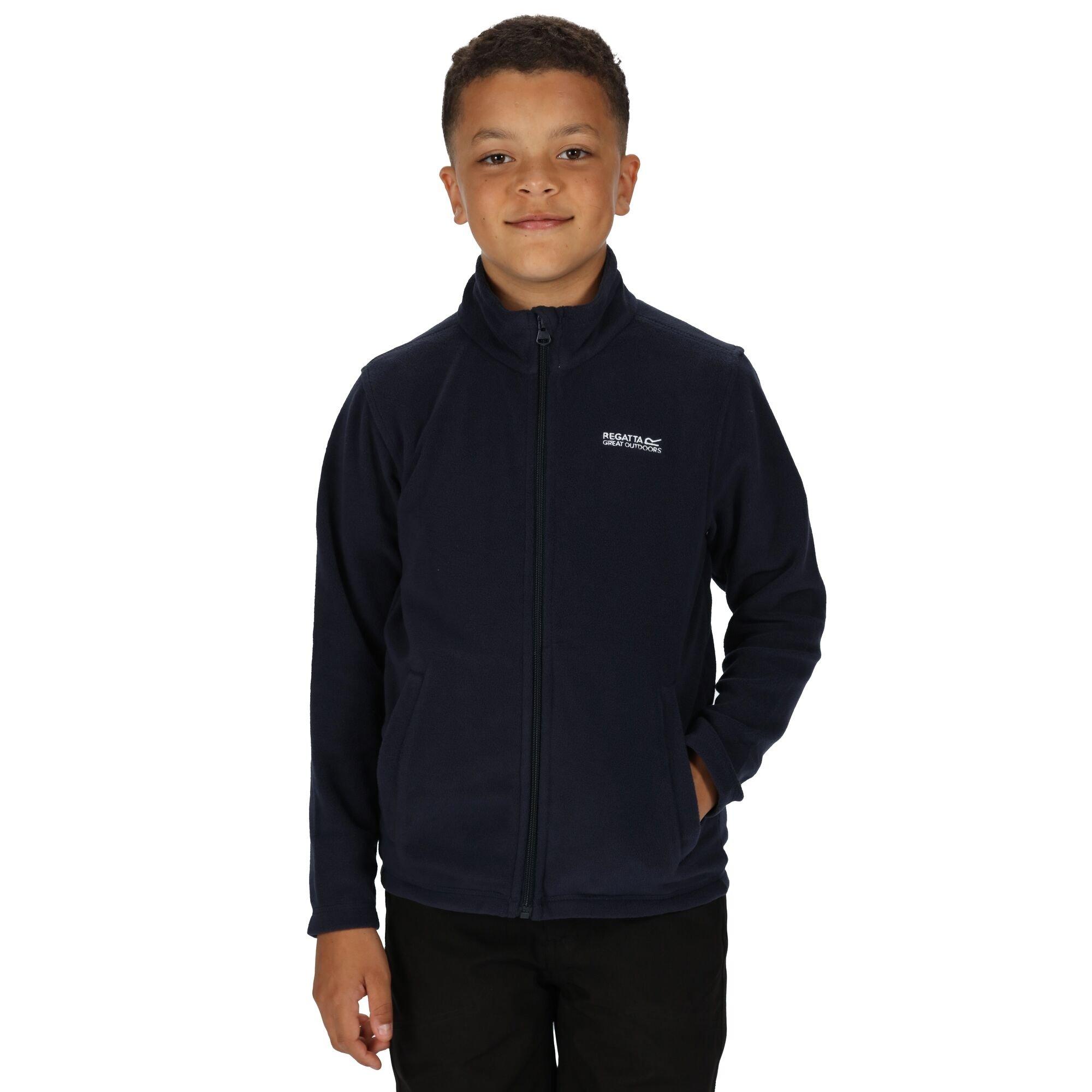 Navy/Navy - Regatta - King II Lightweight Full Zip Fleece - 10