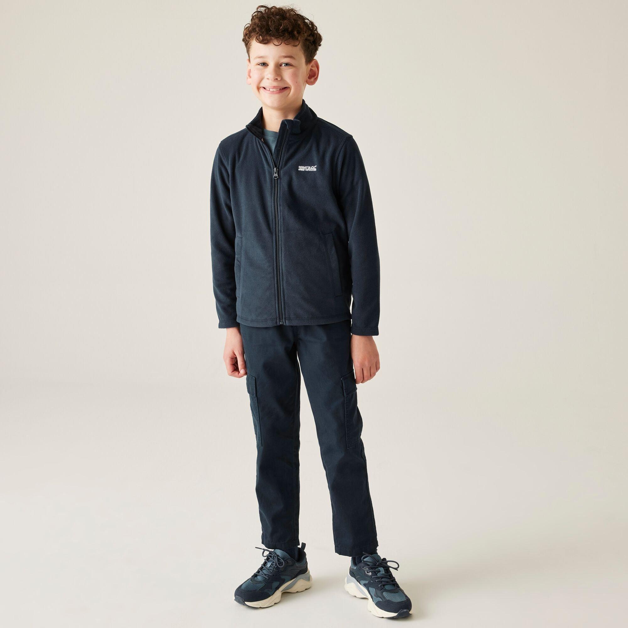Navy/Navy - Regatta - King II Lightweight Full Zip Fleece - 3