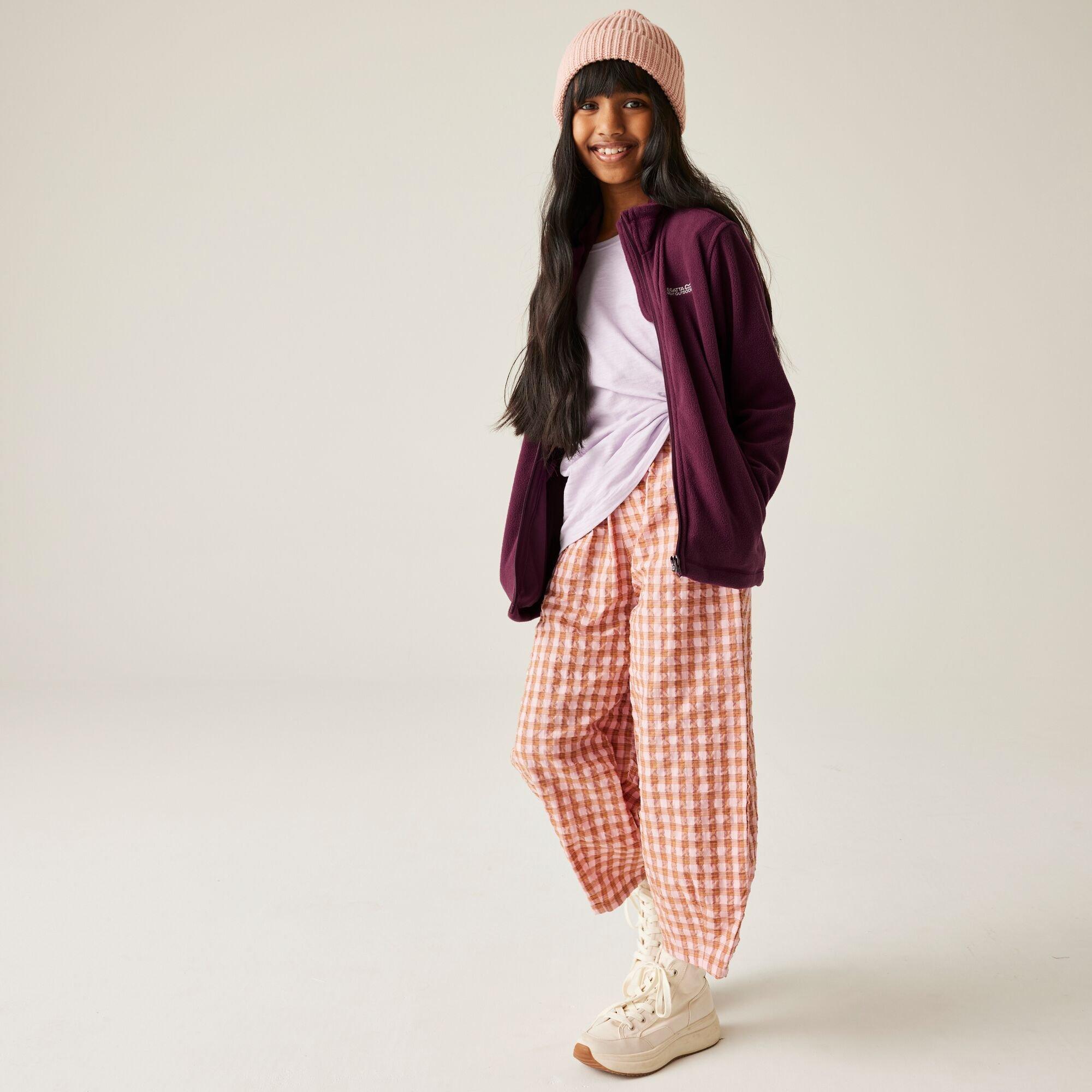 Fig Purple - Regatta - Kids King II Anti-Pill Fleece - 3