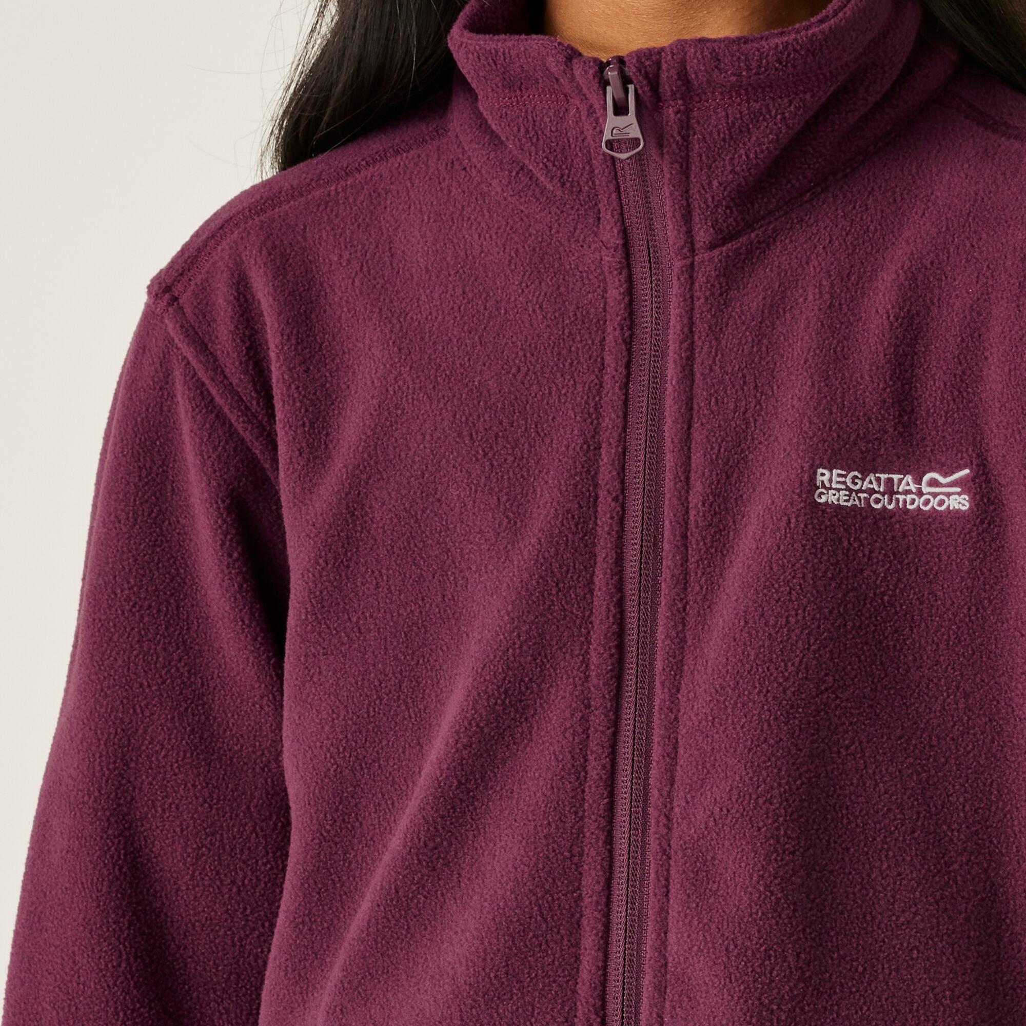 Fig Purple - Regatta - Kids King II Anti-Pill Fleece - 5