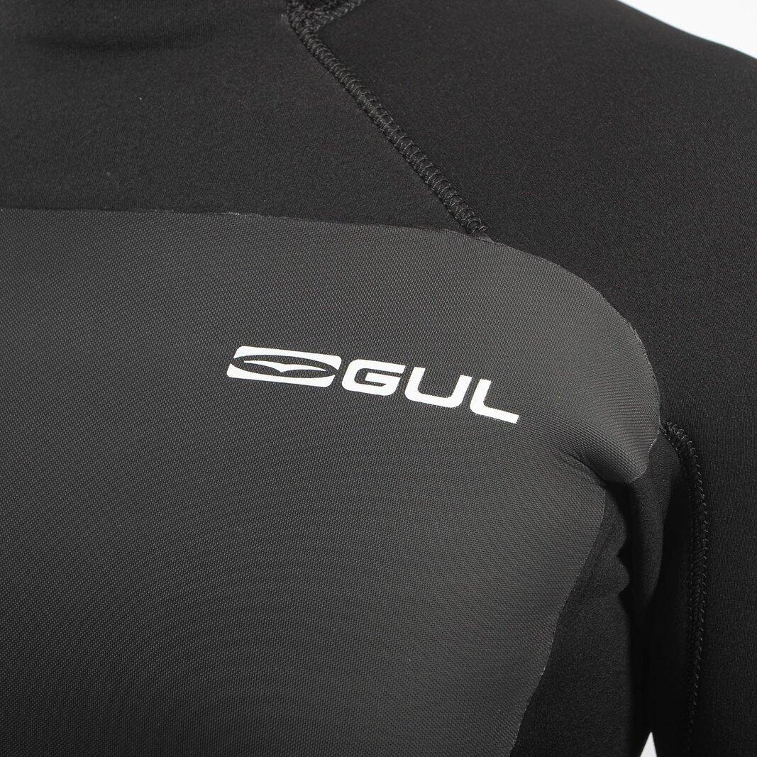 Black - Gul - RESPONSE 5/3MM BLINDSTITCHED MENS FULL WETSUIT - 3