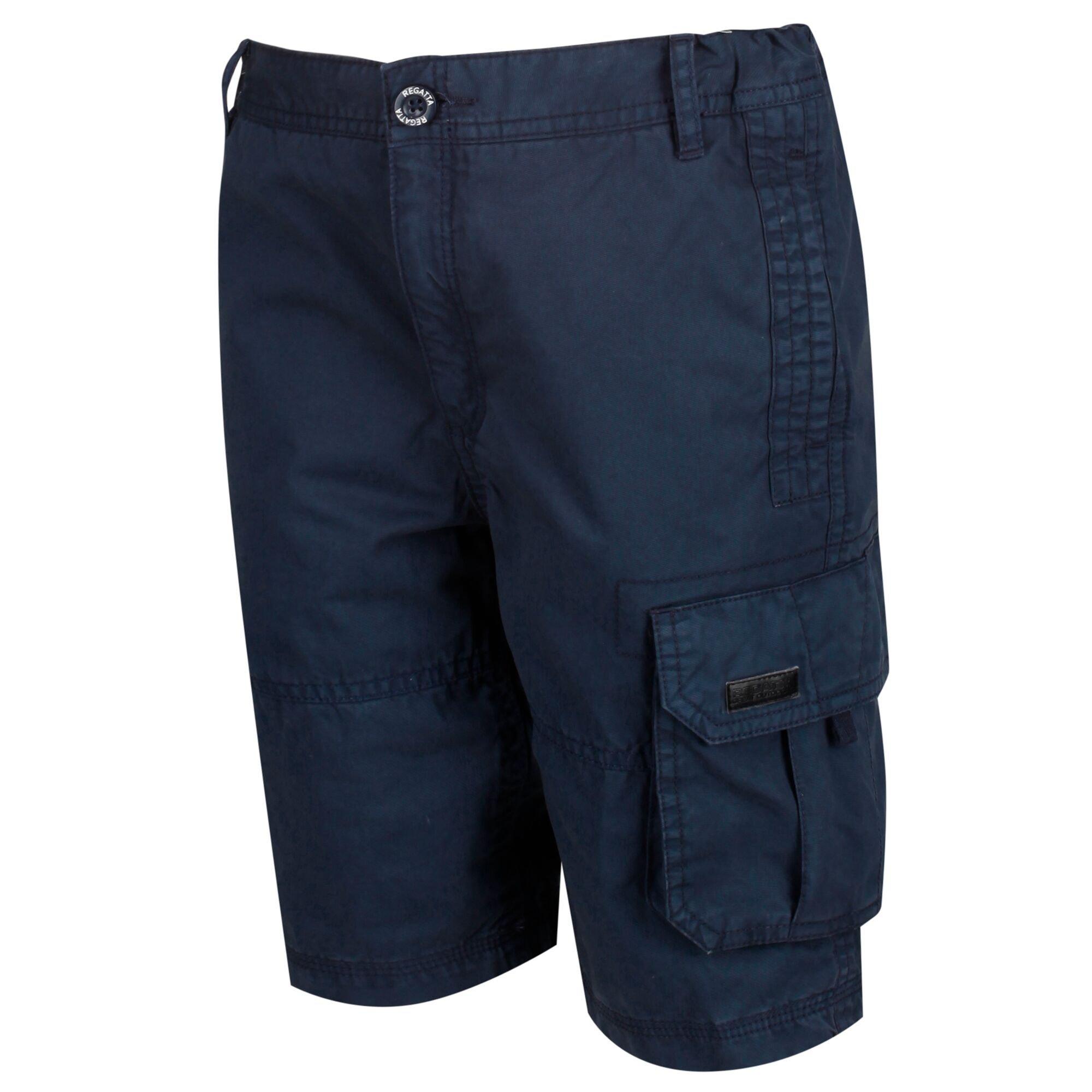 Navy - Regatta - Shorewalk Multi Pocket Shorts - 1