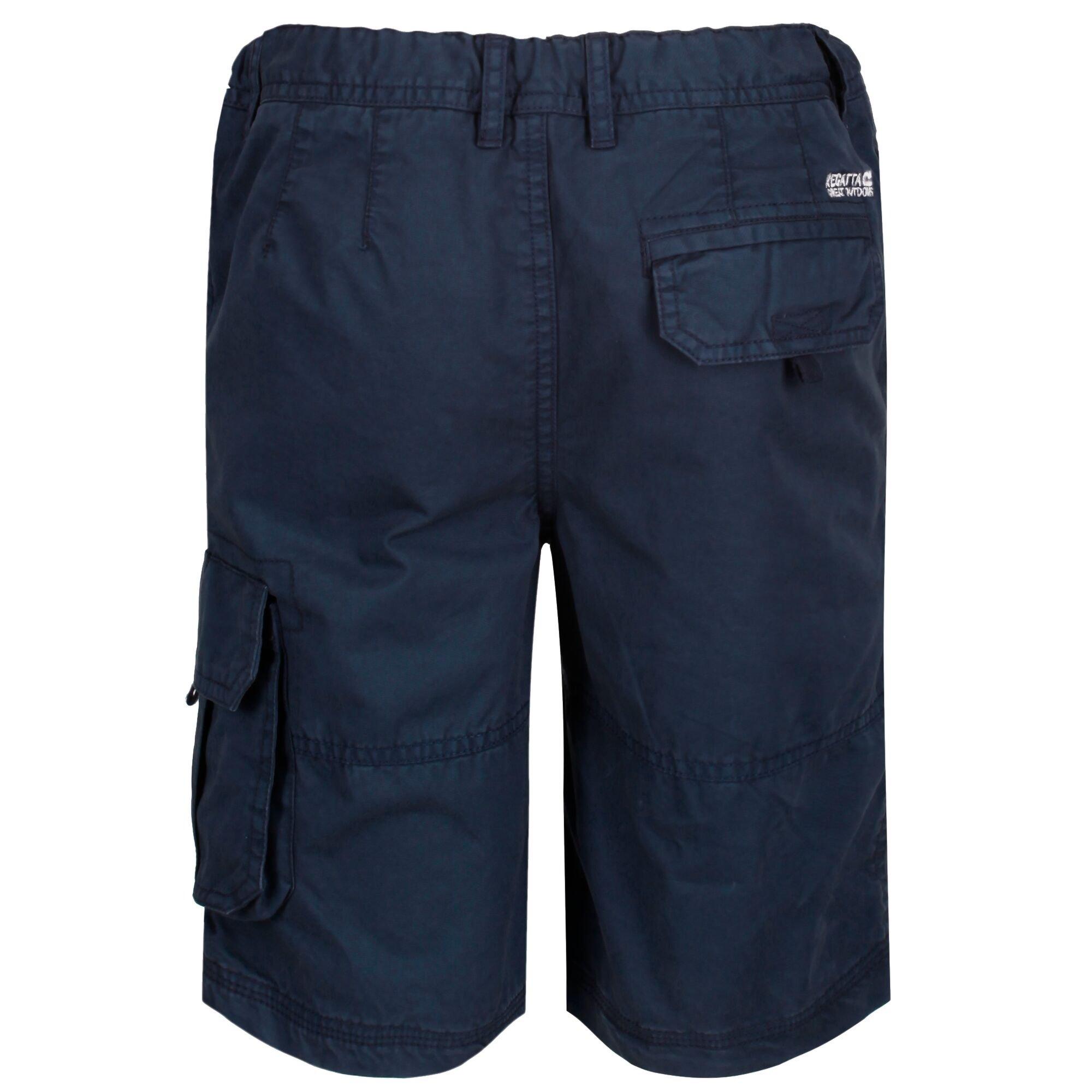 Navy - Regatta - Kids Shorewalk Cargo Shorts - 15