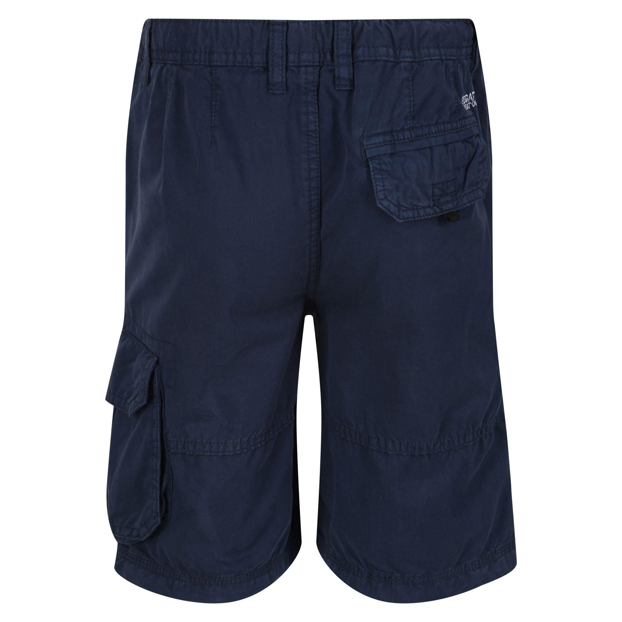 Navy - Regatta - Kids Shorewalk Cargo Shorts - 16