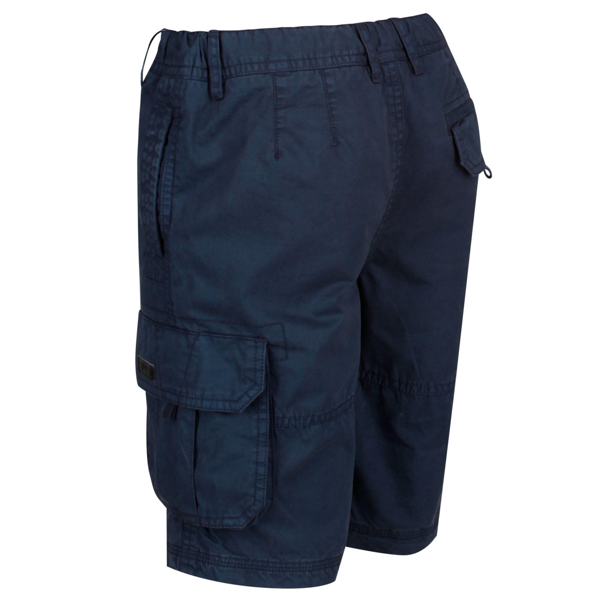 Navy - Regatta - Kids Shorewalk Cargo Shorts - 6