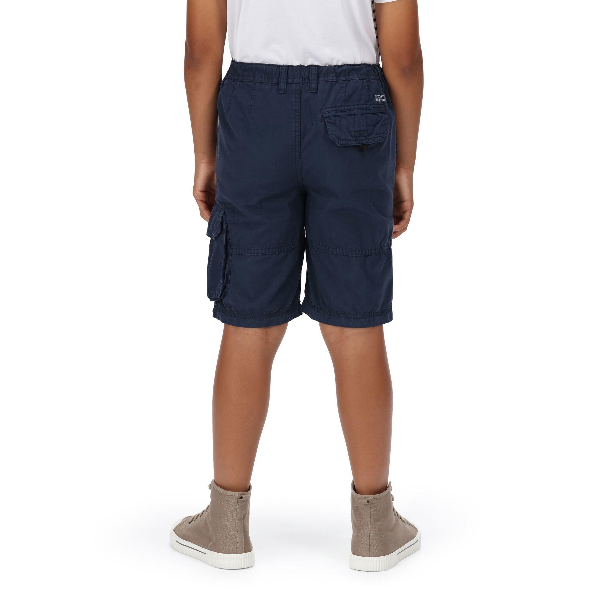 Navy - Regatta - Kids Shorewalk Cargo Shorts - 9