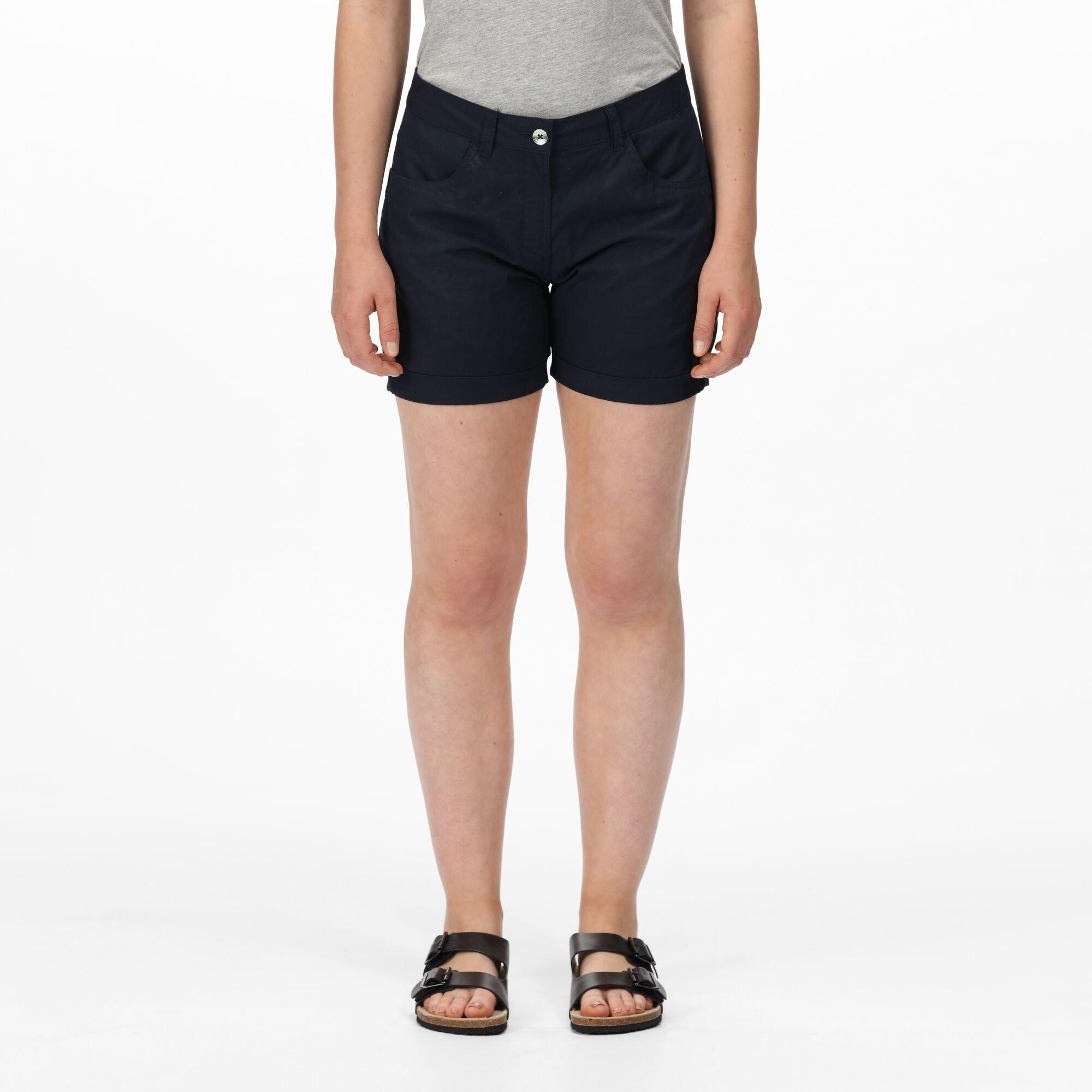 Navy - Regatta - Women's Pemma Cotton Walking Shorts - 3