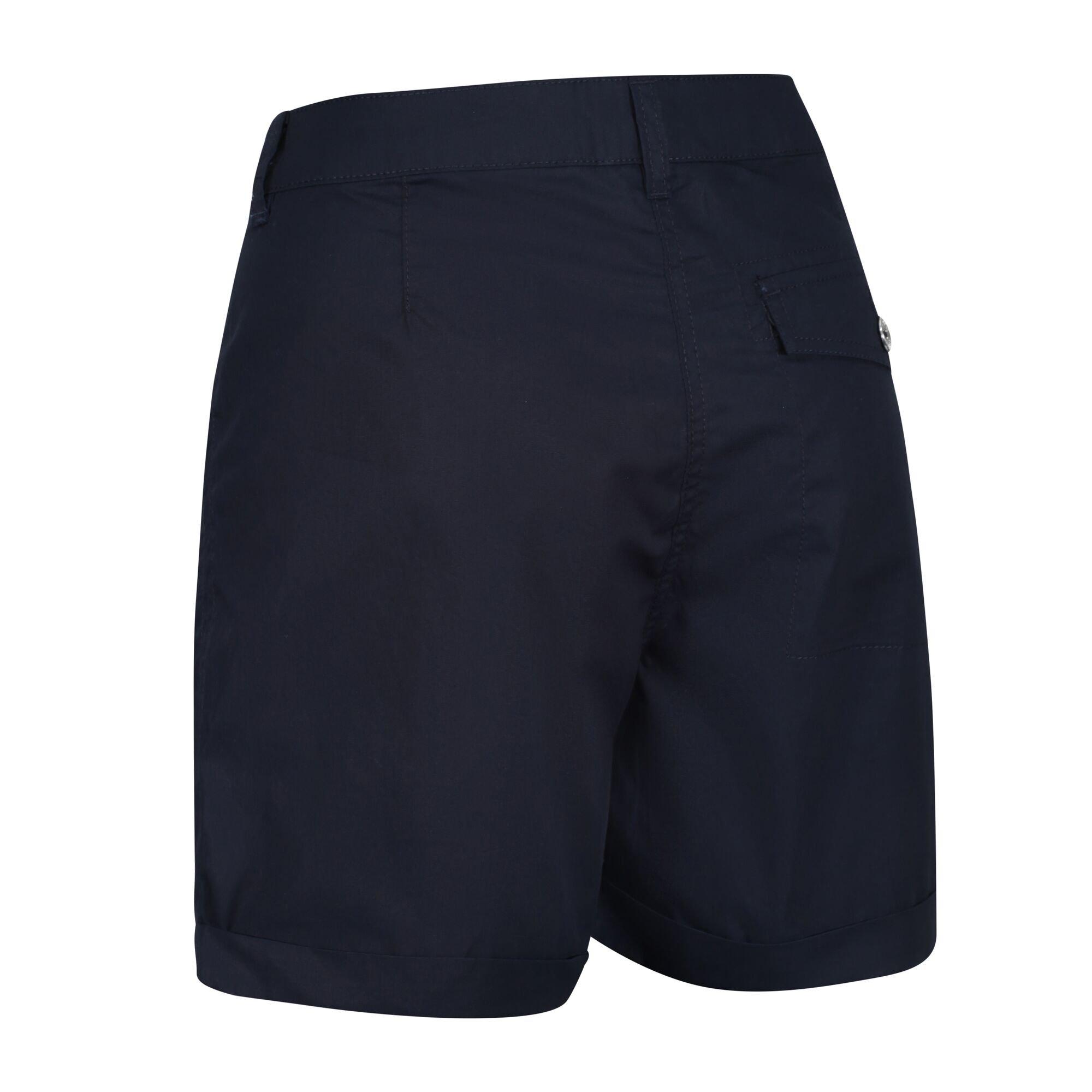 Navy - Regatta - Women's Pemma Cotton Walking Shorts - 5