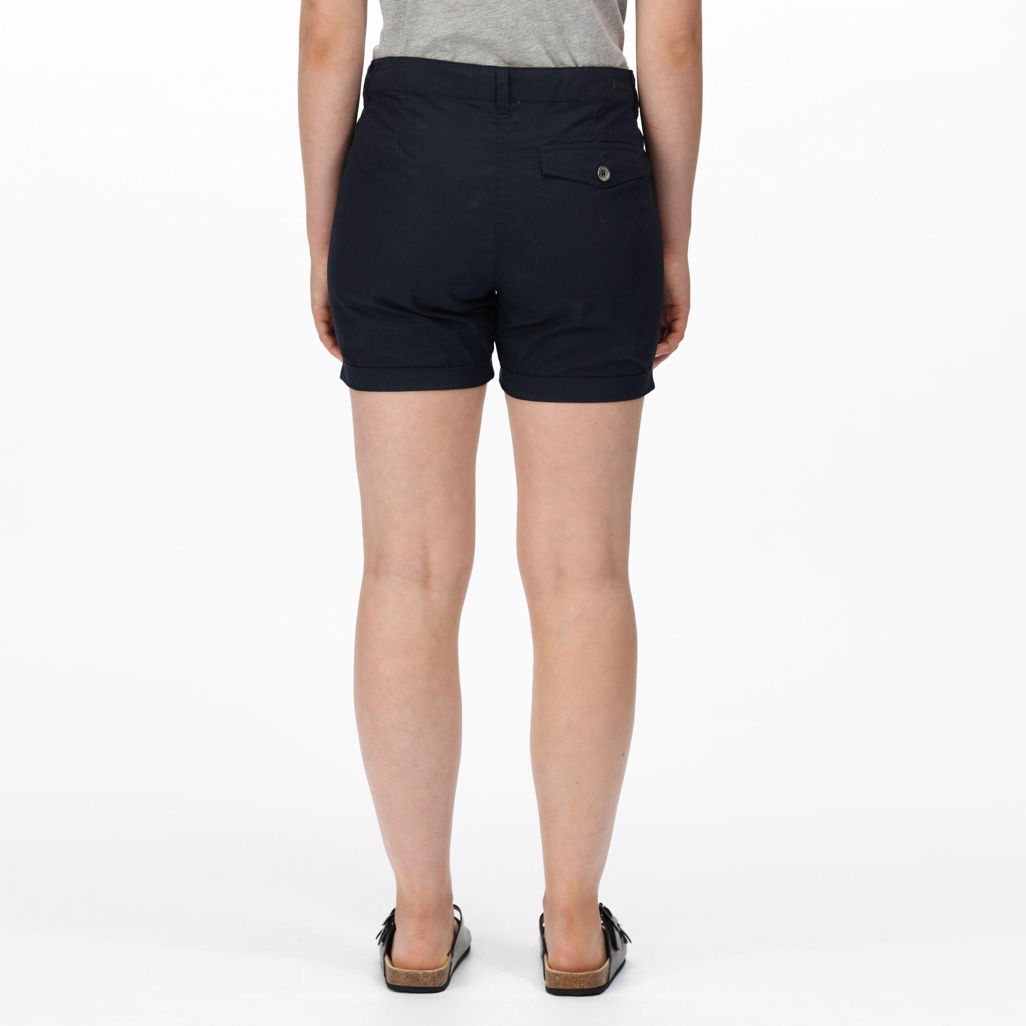 Navy - Regatta - Women's Pemma Cotton Walking Shorts - 7