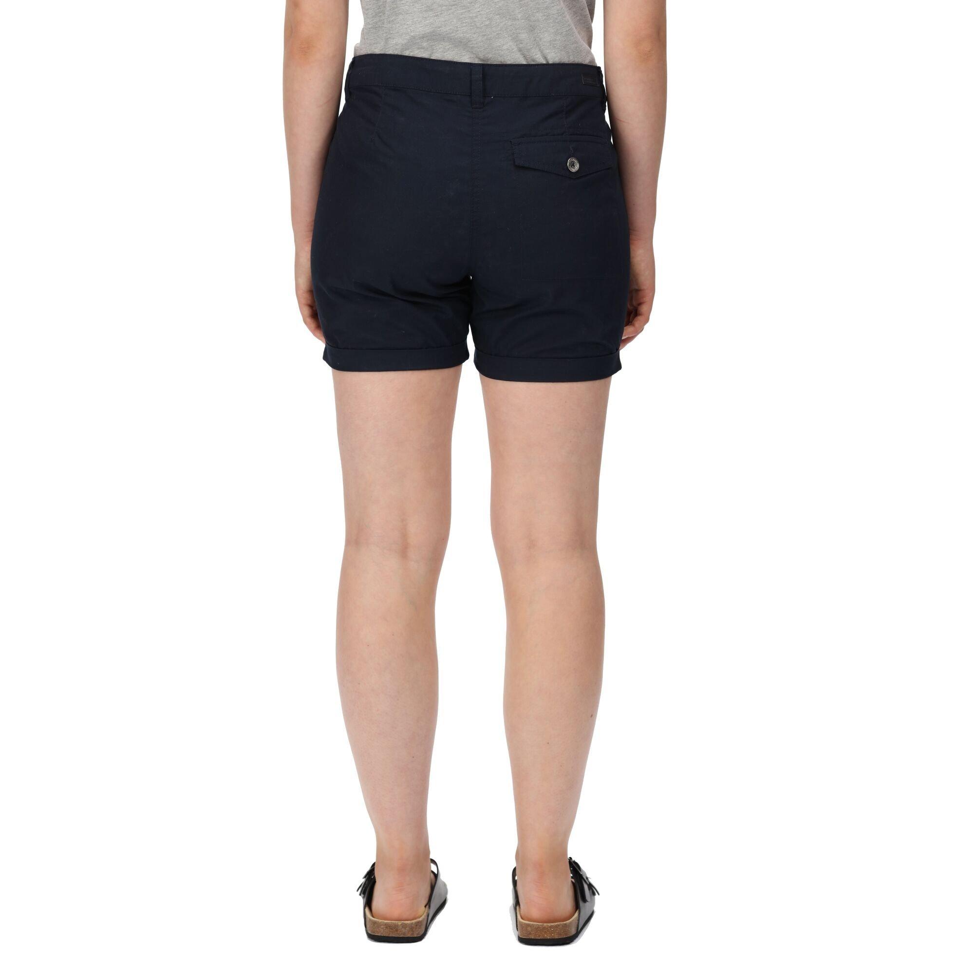 Navy - Regatta - Women's Pemma Cotton Walking Shorts - 8