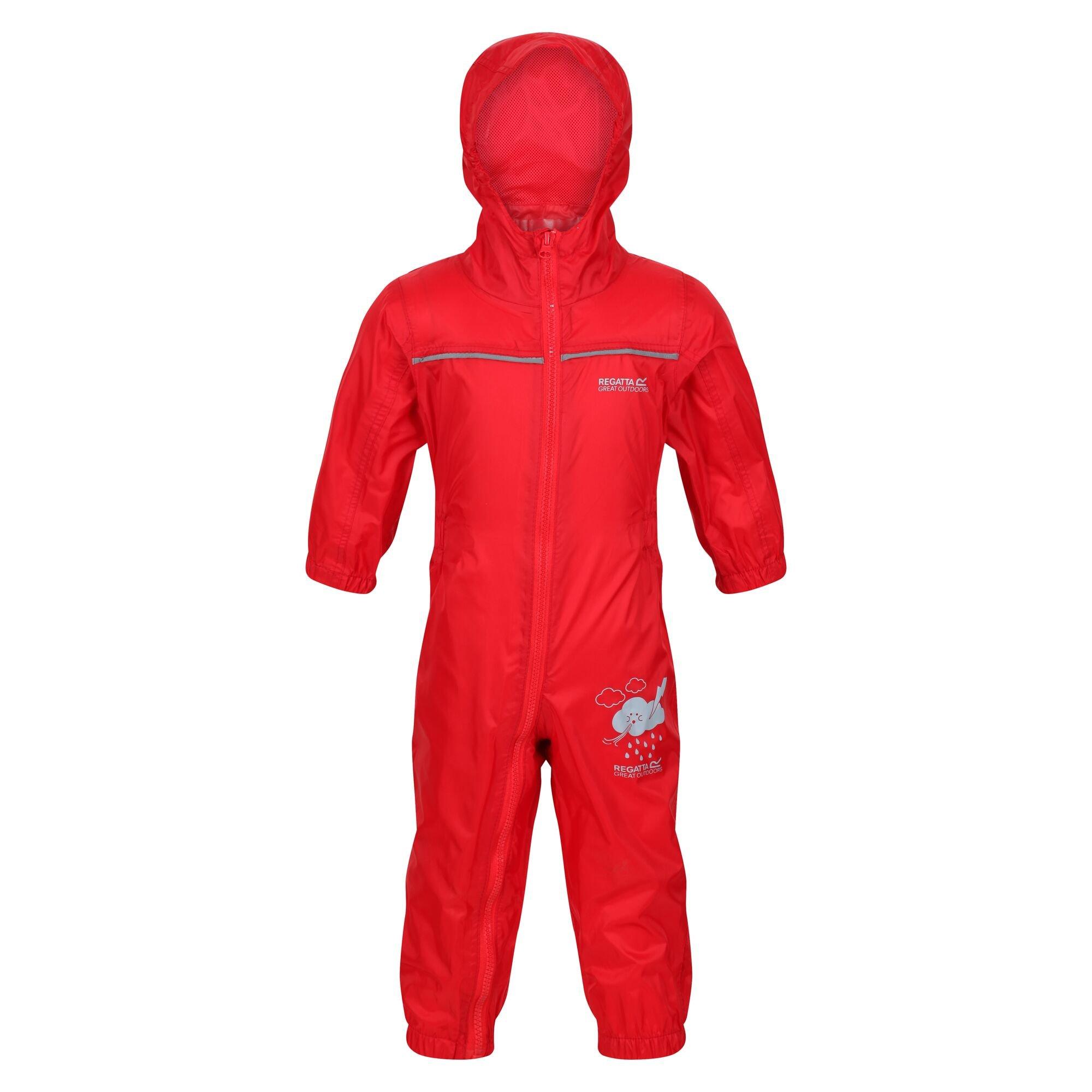 Regatta  Kids Kids Puddle Iv Water Repellent All In 1 - Pepper - 36-48m