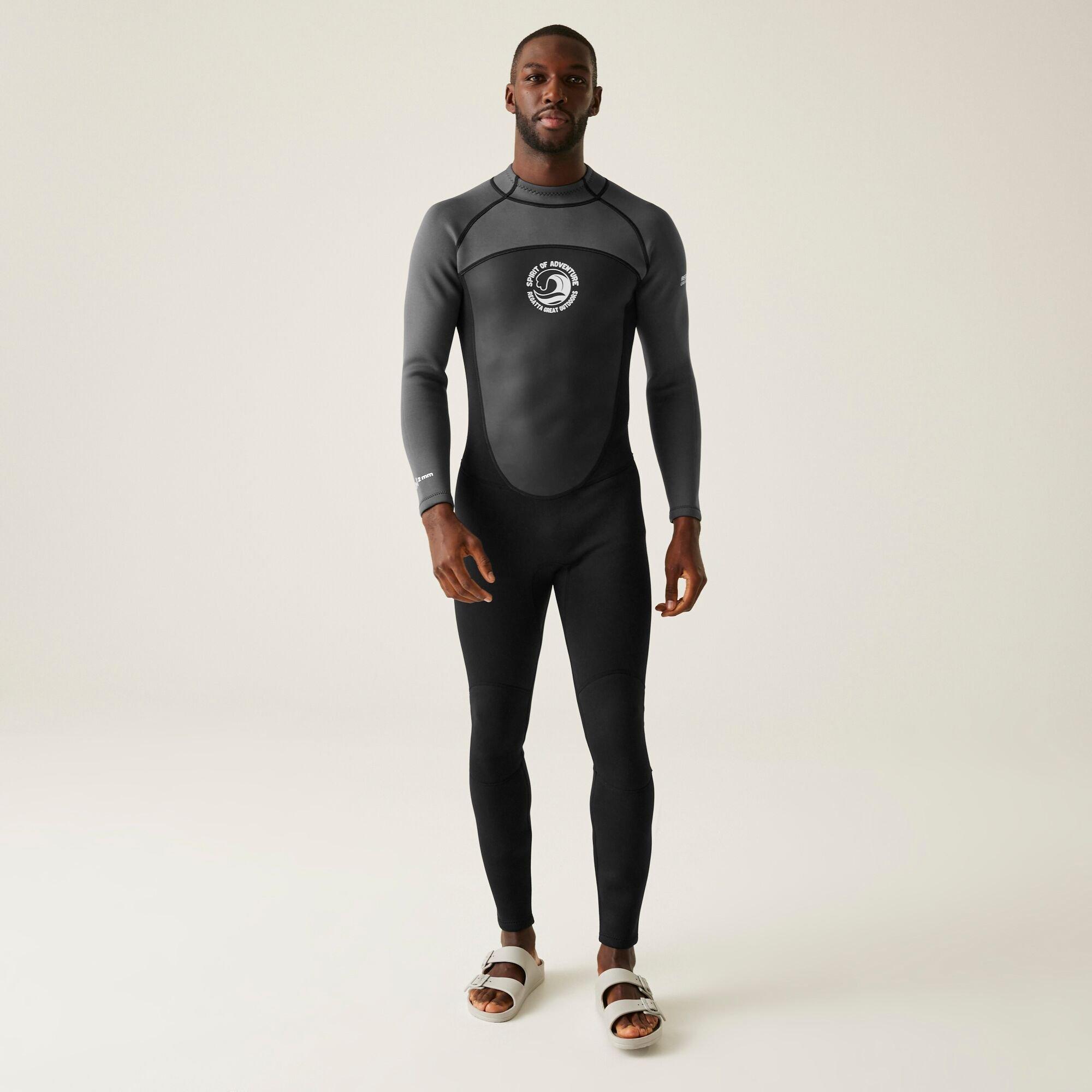 Regatta Men's Full 2Mm Wetsuit - Black Large - Image 6